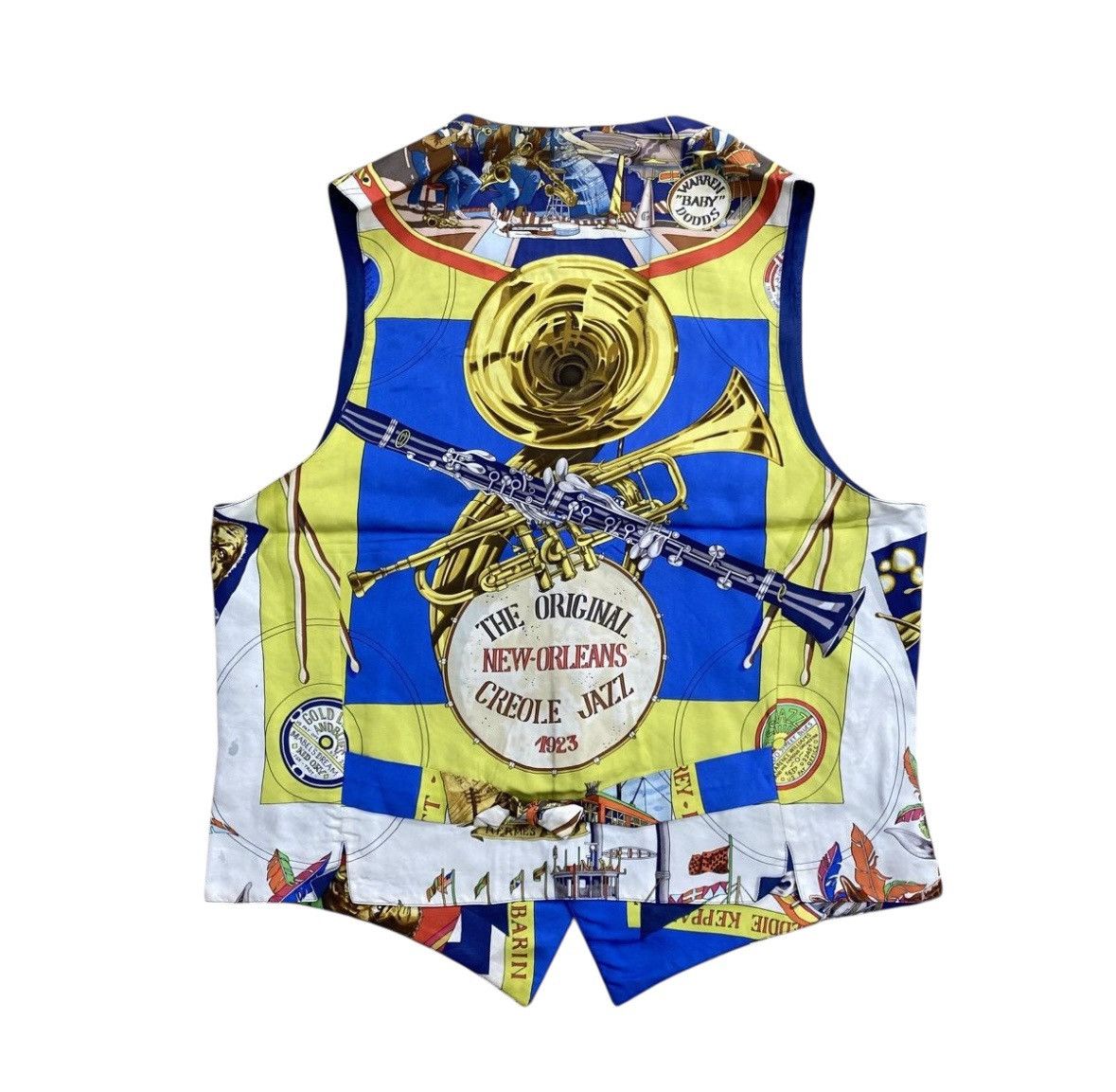 Hermes HOLY GRAILS!! Archives 90s Hermes VEST ALL OVER PRINT Size US M / EU 48-50 / 2 - 2 Thumbnail