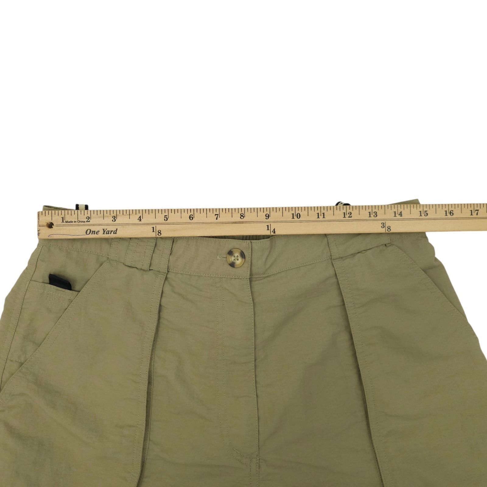 The North Face The North Face Pants Womens L Beige Convertible Cargo Hiking Size 30" / US 8 / IT 44 - 3 Thumbnail