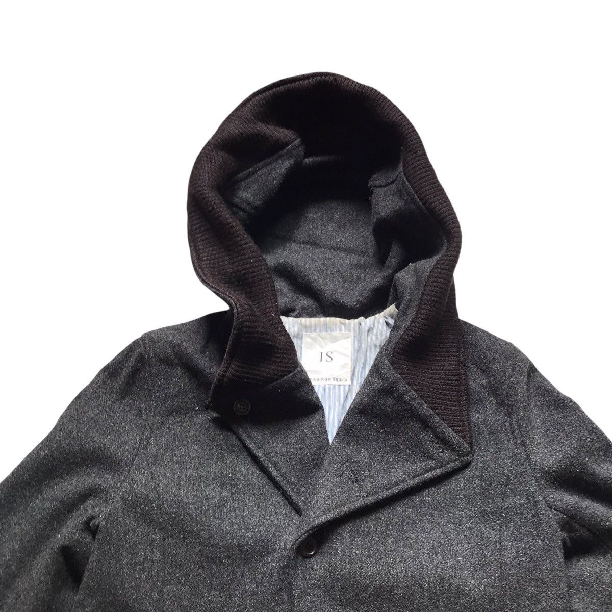 Issey Miyake VINTAGE ISSEY MIYAKE SUNAU KUWAHARA WOOL IF SIX WAS NINE JAC Size S / US 4 / IT 40 - 7 Thumbnail