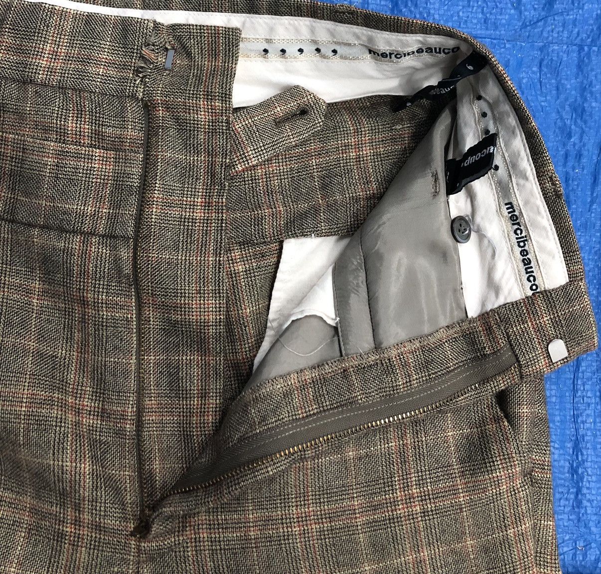 Issey Miyake × Japanese Brand × mercibeaucoup Vintage Issey Miyake Rare Design by Mercibeaucoup Pant Size US 29 - 13 Thumbnail