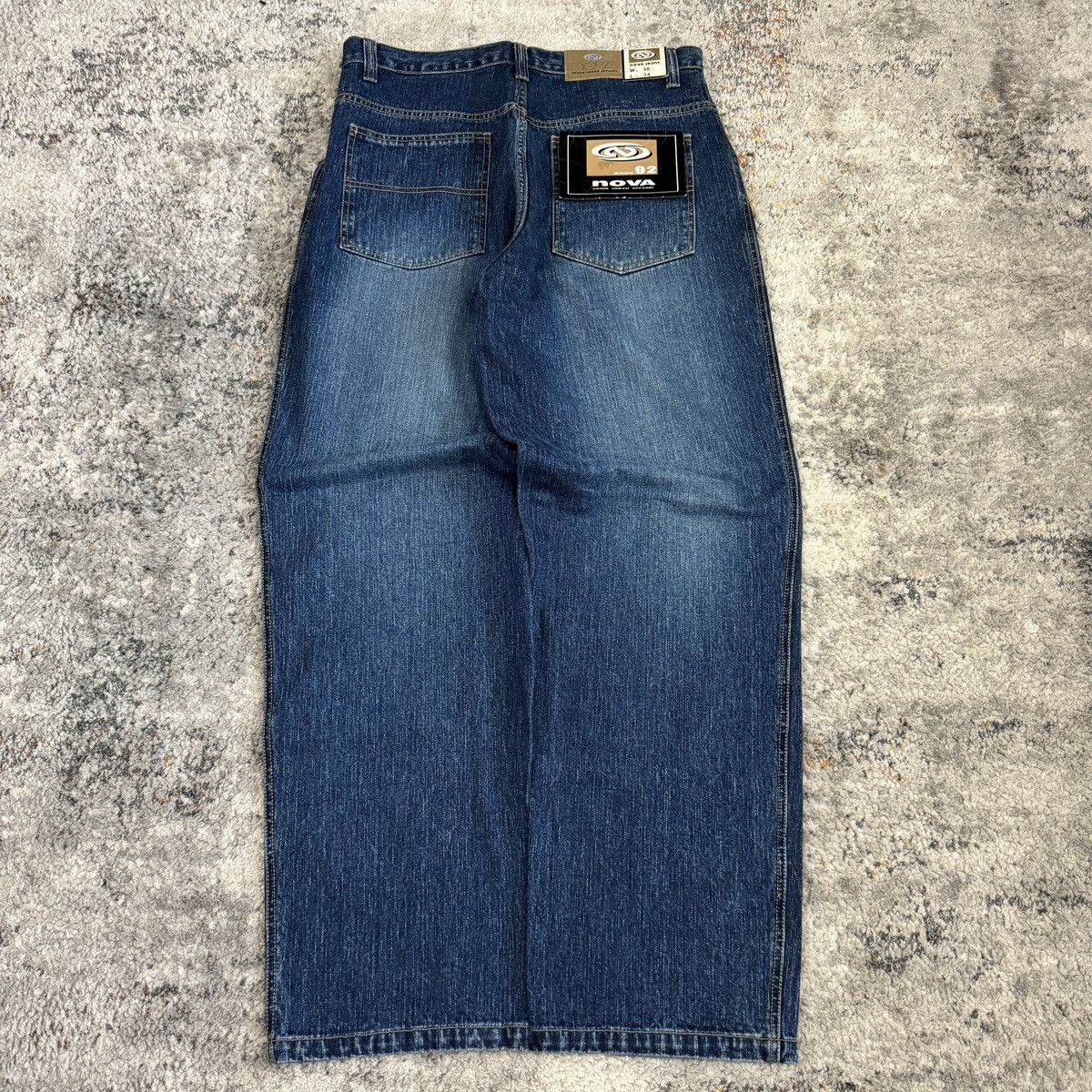 JNCO × Southpole × Vintage Vintage Y2K NOVA baggy EBT food stamp cross print jeans Size US 36 / EU 52 - 3 Thumbnail