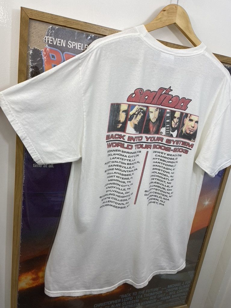 Band Tees 2003 Vintage Saliva Official Autographed Tour Band T Shirt Size US L / EU 52-54 / 3 - 3 Thumbnail
