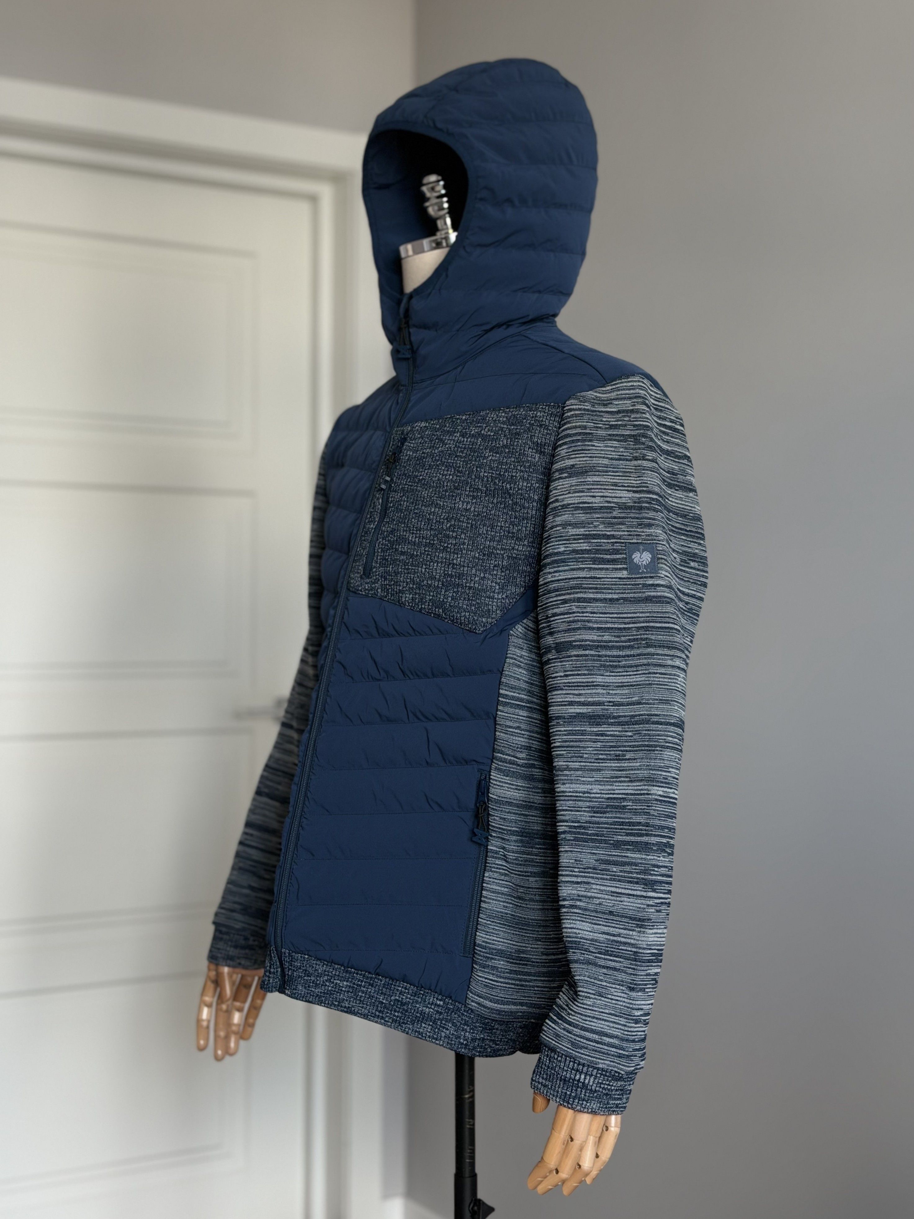 Stewart & Strauss ENGELBERT STRAUSS MOTION HYBRID Work Hooded Knitted Jacket Size US L / EU 52-54 / 3 - 4 Thumbnail
