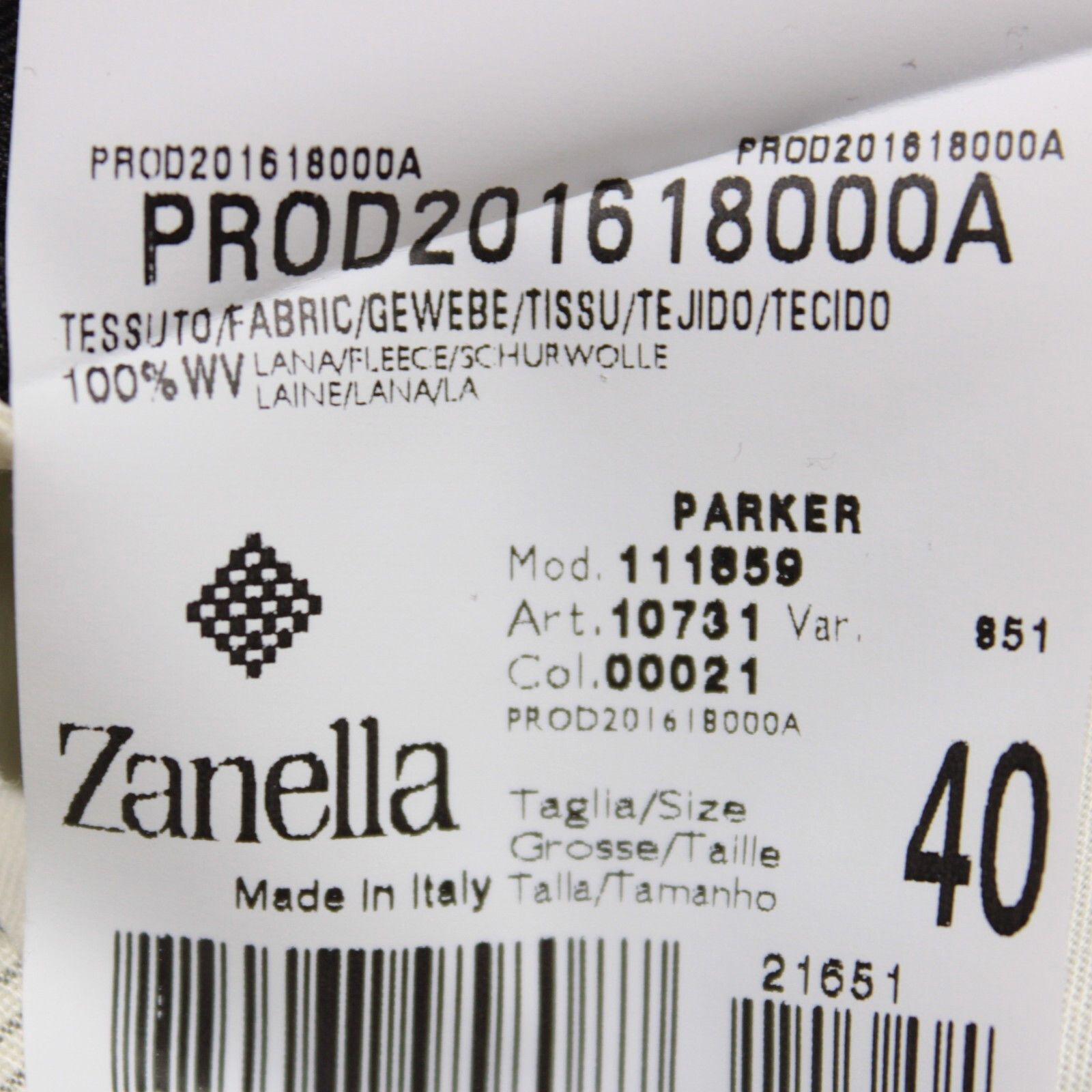 Zanella Zanella New with tags Dress Pants Size 40 US In Gray Size US 40 / EU 56 - 8 Thumbnail