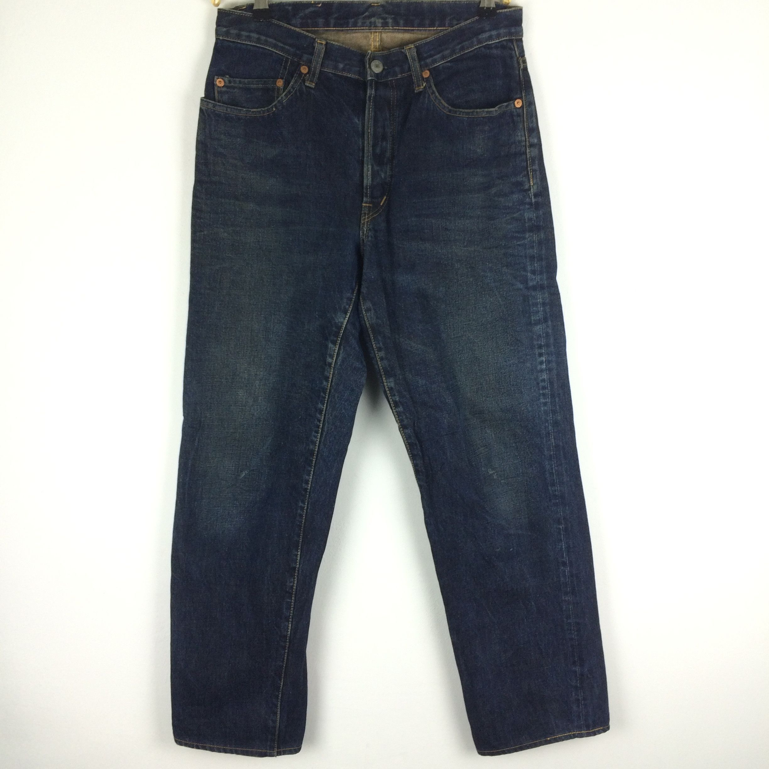 HOLLYWOOD RANCH MARKET × Japanese Brand X28 VTG Selvedge Japan Jeans HOLLYWOOD RANCH H.R Market Size US 31 - 2 Thumbnail