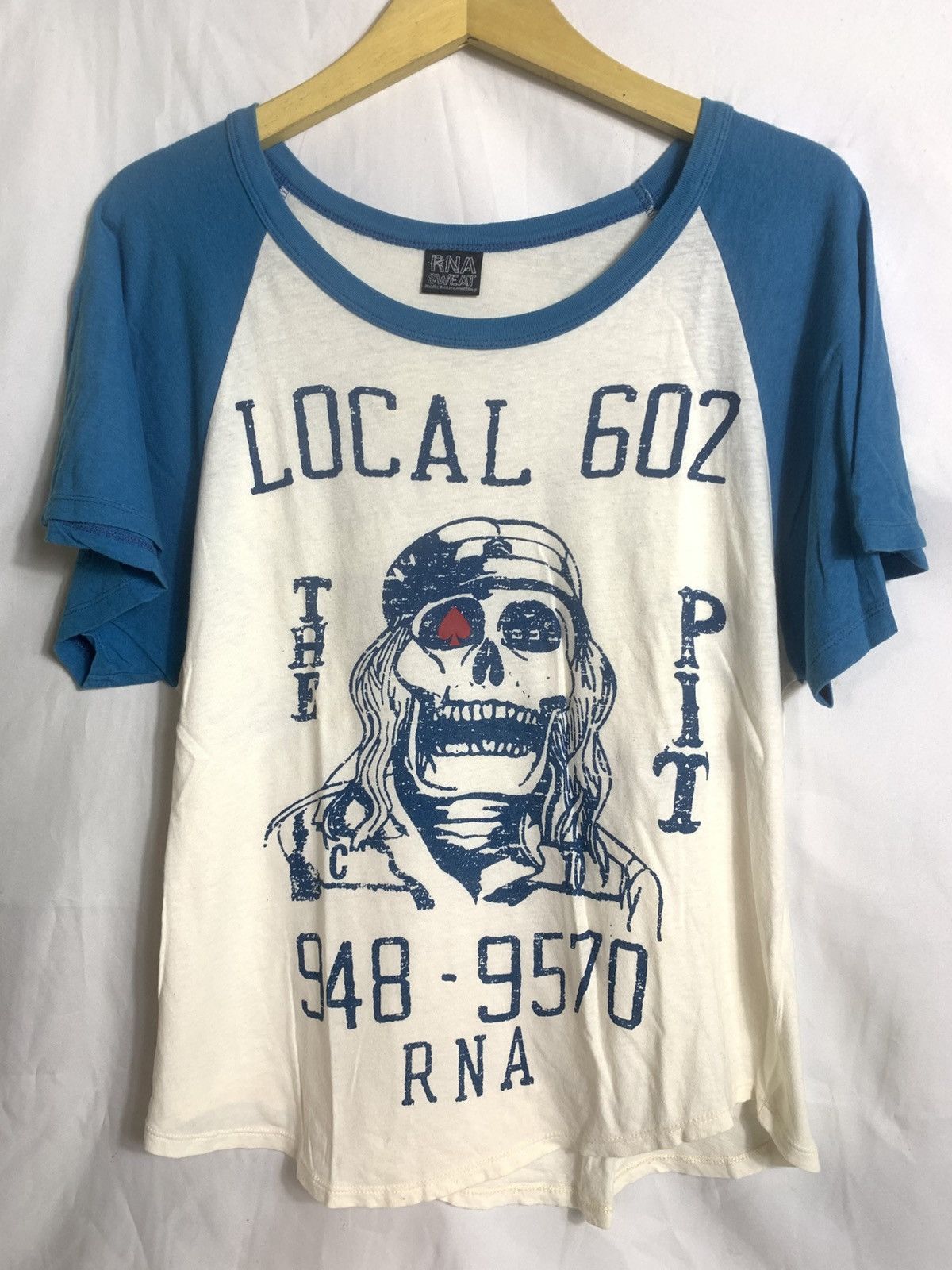 Japanese Brand RNA sweet Skulls shirt Size US M / EU 48-50 / 2 - 2 Thumbnail