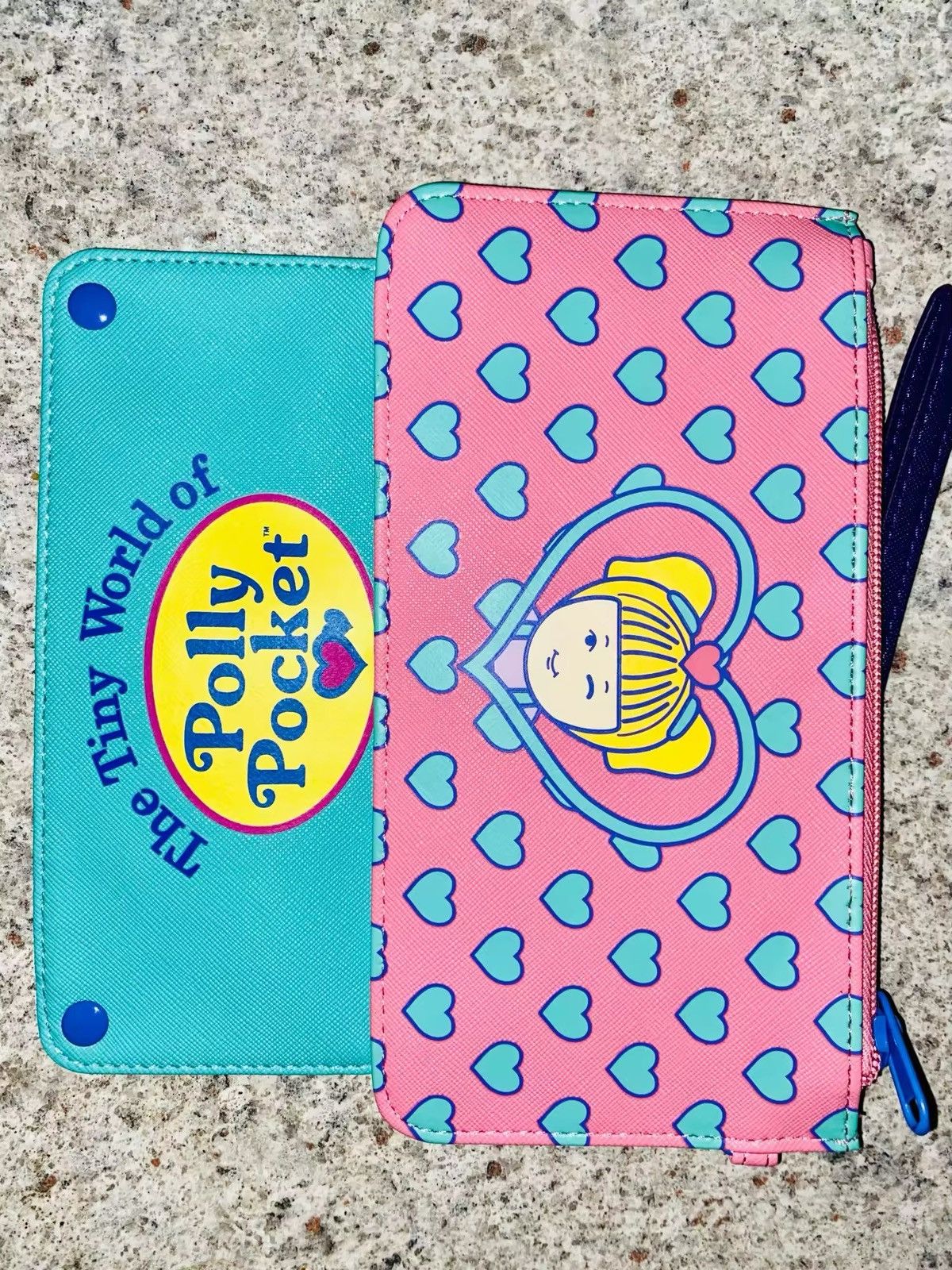 Japanese Brand × Vintage Pink long Wallet coin Size ONE SIZE - 3 Thumbnail
