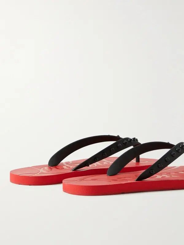 Christian Louboutin o1s1wg110925 Sandals in Red Size US 11 / IT 41 - 5 Thumbnail