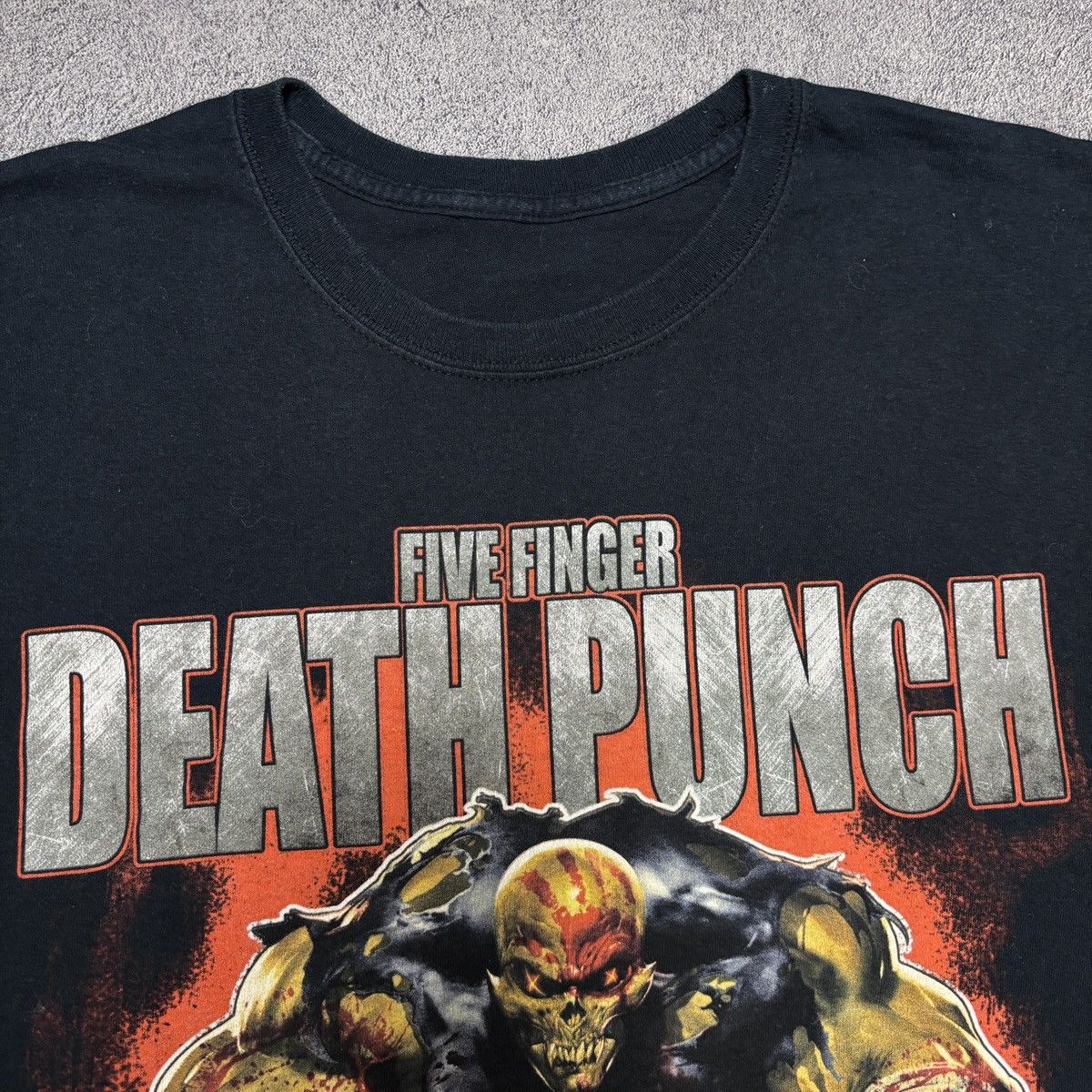 Band Tees × Vintage Five Finger Death Punch Shirt Vintage Band Tees Size US L / EU 52-54 / 3 - 8 Thumbnail