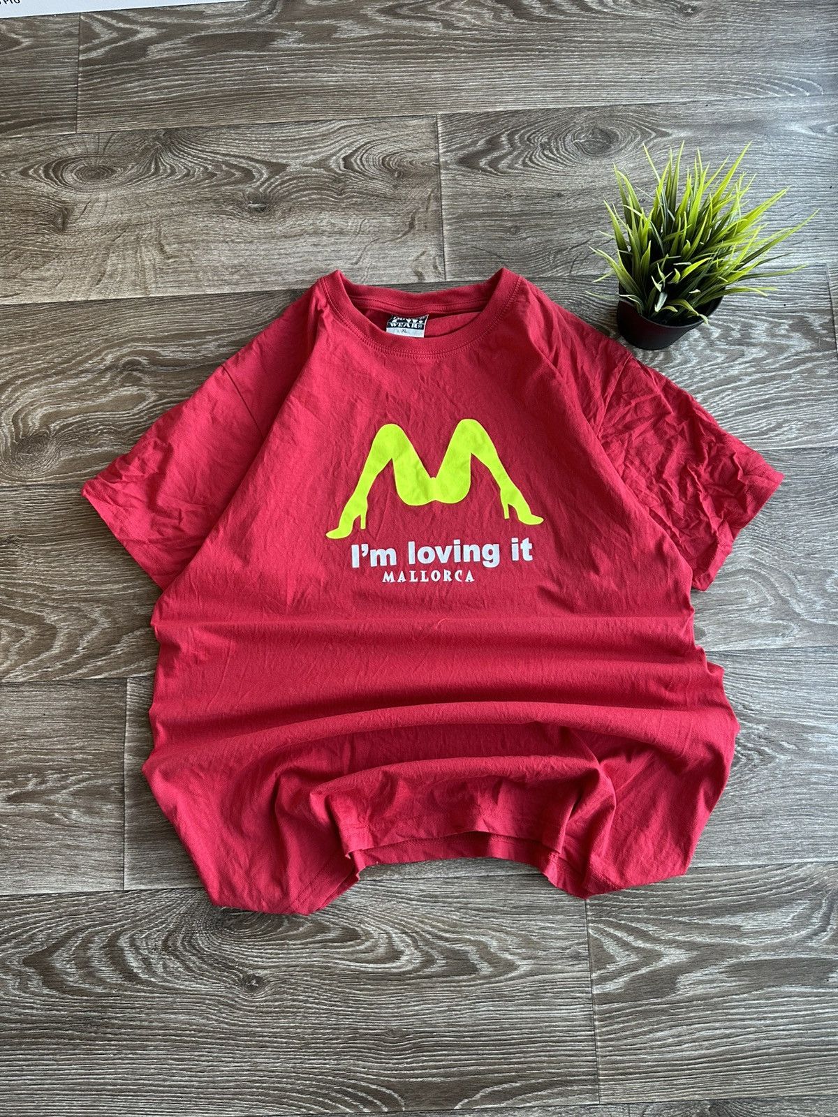 Vintage 🔥 I’m Lovin It McDonalds T Shirt Vintage Tee Y2K Hook Ups Size US XL / EU 56 / 4 - 1 Thumbnail