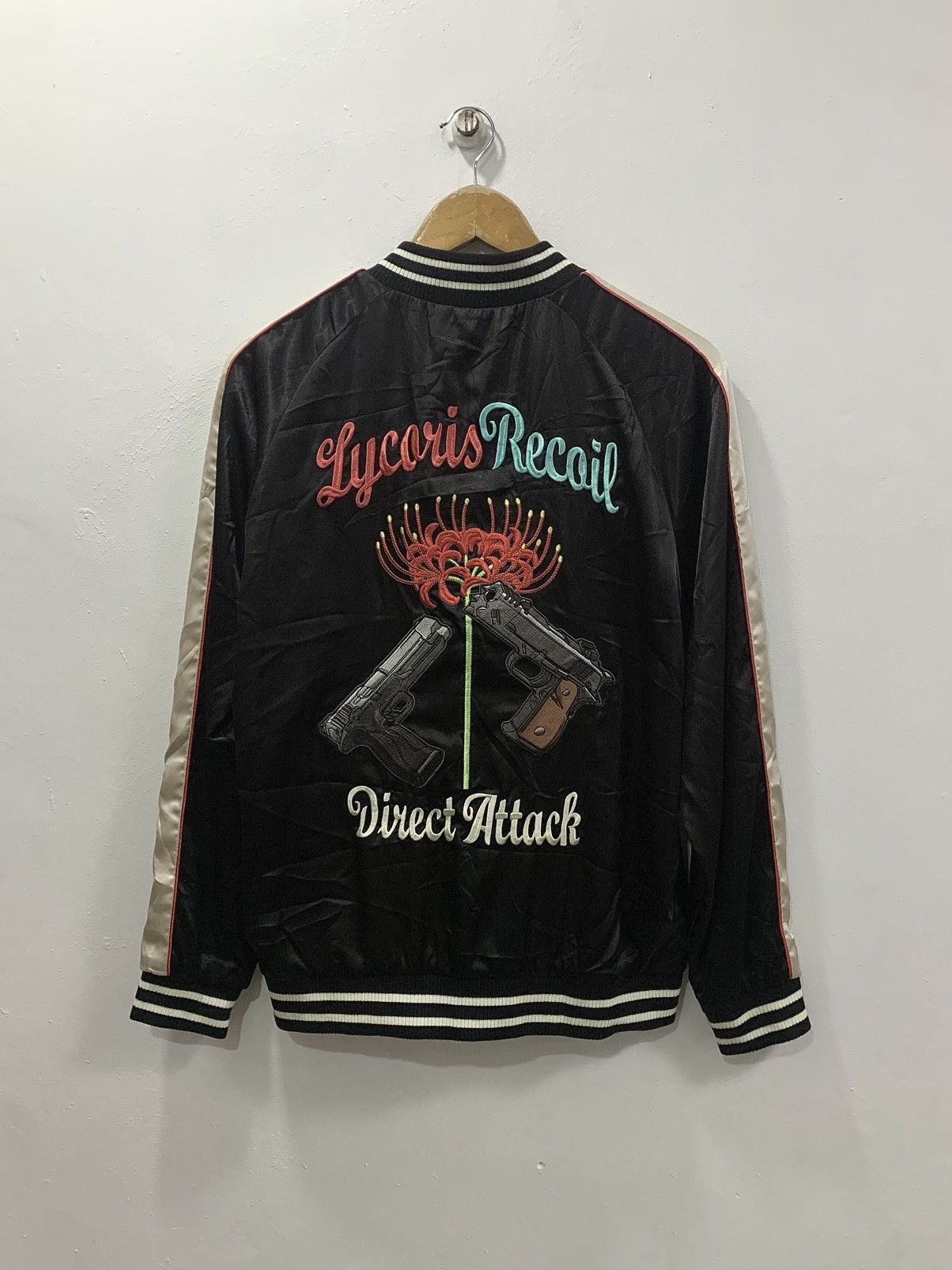 Anime LIMITED EDITION LYCORIS RECOIL SUKAJAN REVERSIBLE JACKET Size US M / EU 48-50 / 2 - 4 Thumbnail