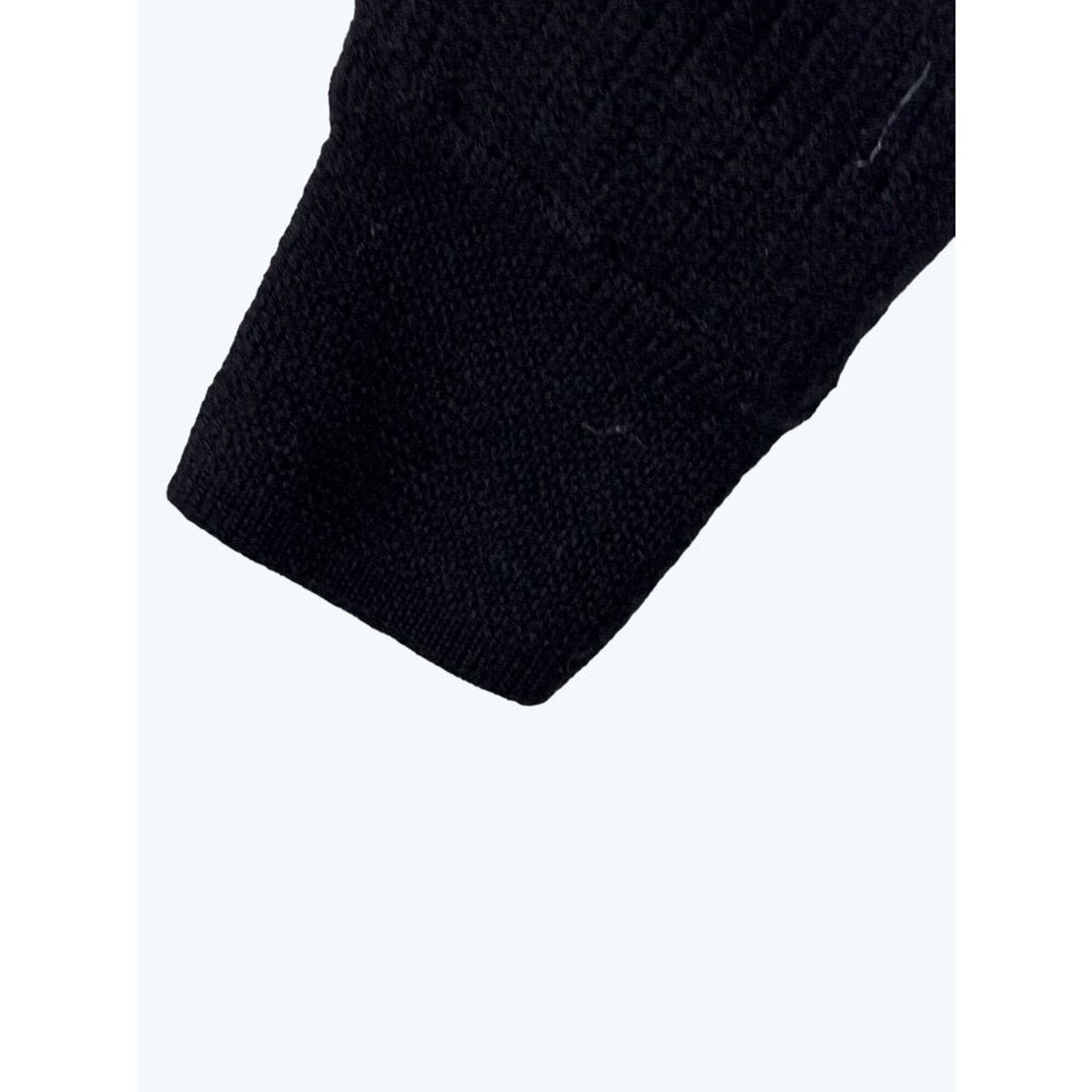 Aritzia Aritzia Wilfred Sweater Small Merino Wool Lolan Crop Black Size S / US 4 / IT 40 - 4 Thumbnail