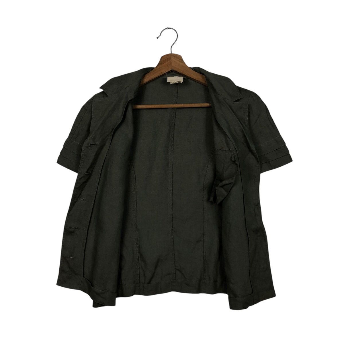 Fendi 📌Vintage Fendi Short Sleeve Shirt Jacket Size US M / EU 48-50 / 2 - 14 Thumbnail
