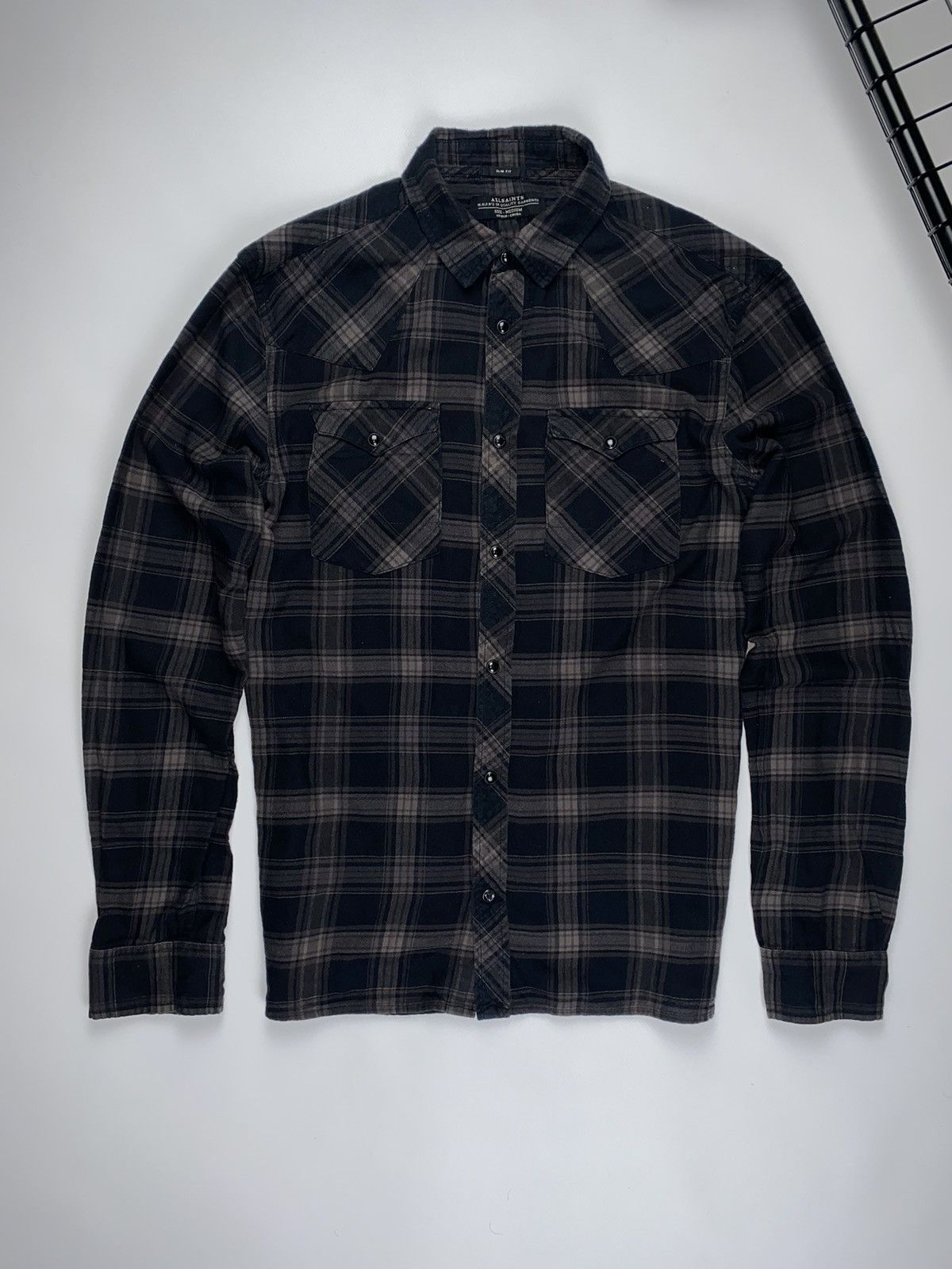 Allsaints Vintage Allsaints shirt overshirt man Medium Size US M / EU 48-50 / 2 - 1 Thumbnail