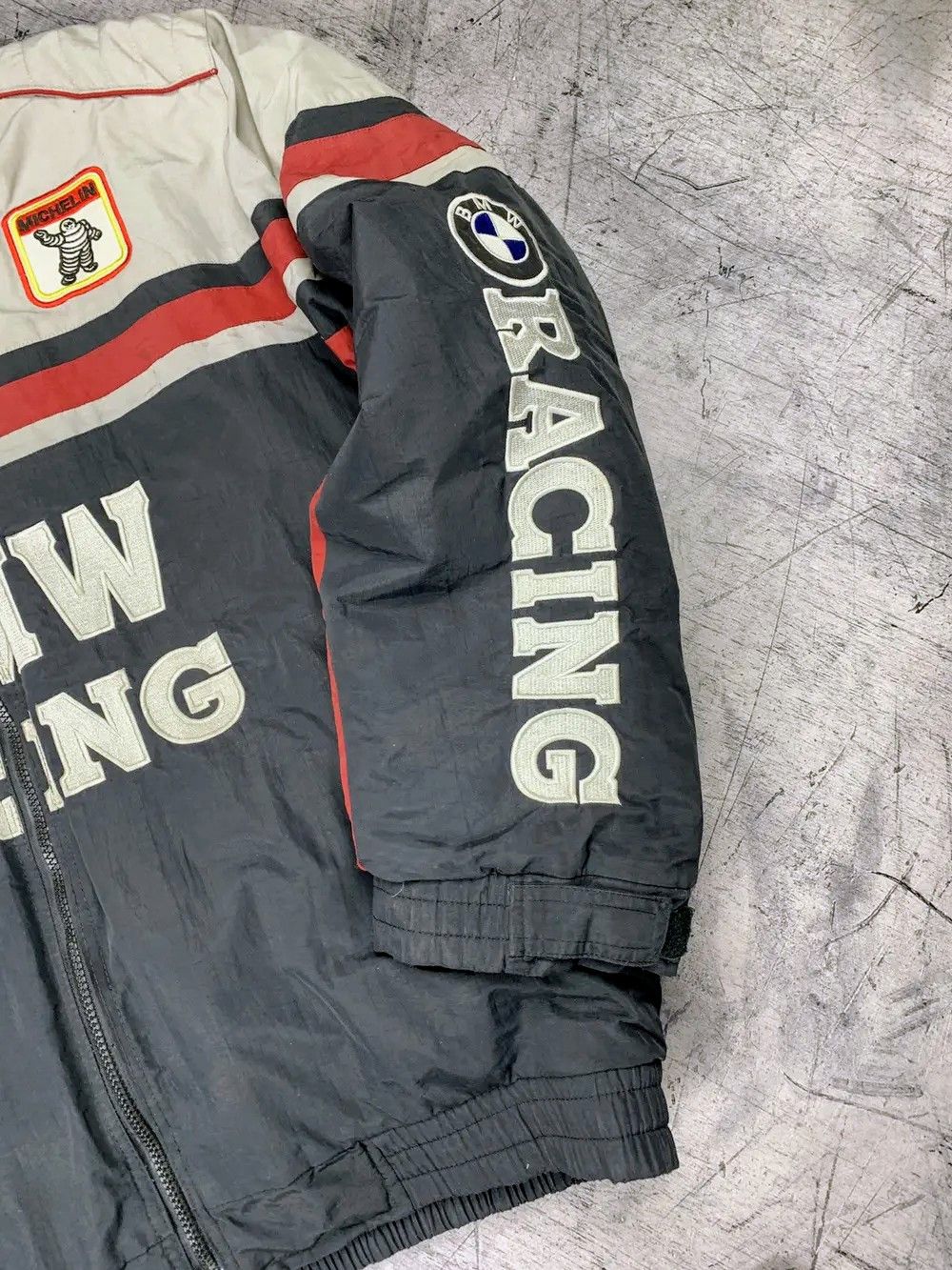 Vintage 💀🔥 BMW 💥💸 RARE Y2K Michelin Racing Jacket Vintage Coats Size US S / EU 44-46 / 1 - 6 Thumbnail