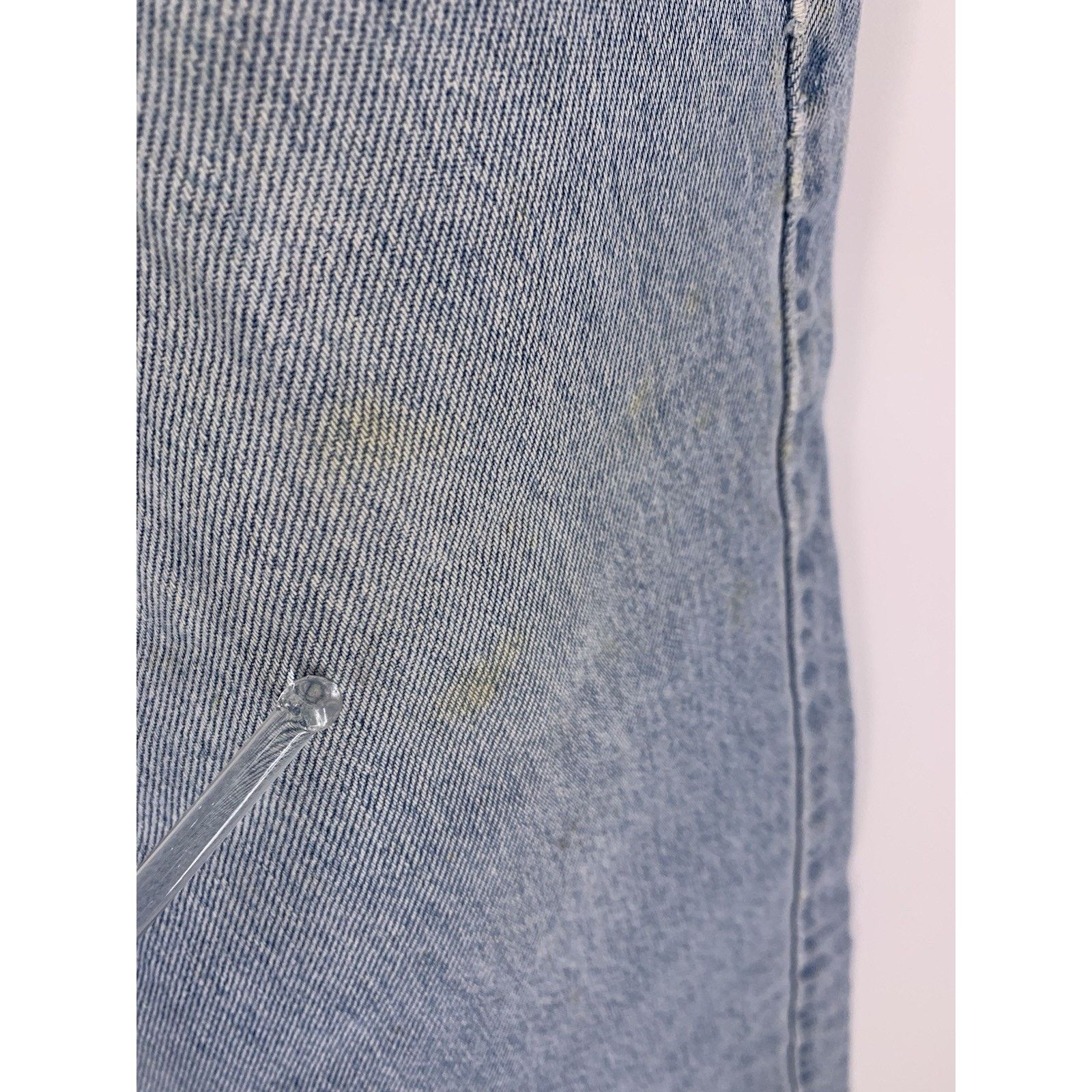 Gap Vintage GAP Blue Jeans 32x32 Light Wash USA Made Grunge Size US 32 / EU 48 - 6 Thumbnail