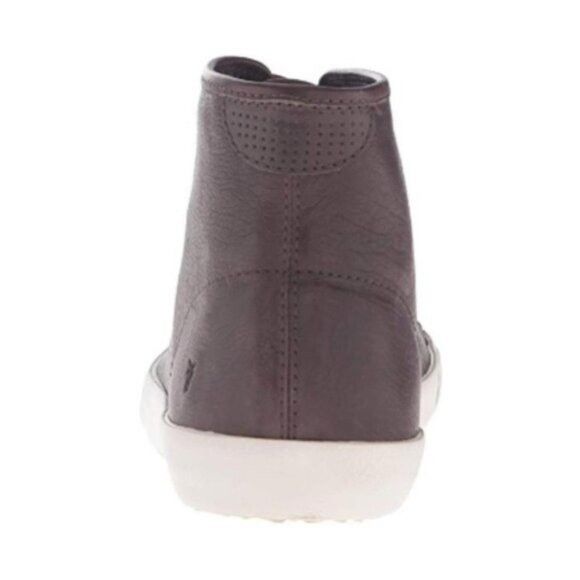 Frye Frye Mens Brett Gray Leather High Top Lace Up White Sole Sne Size US 8 / EU 41 - 7 Thumbnail