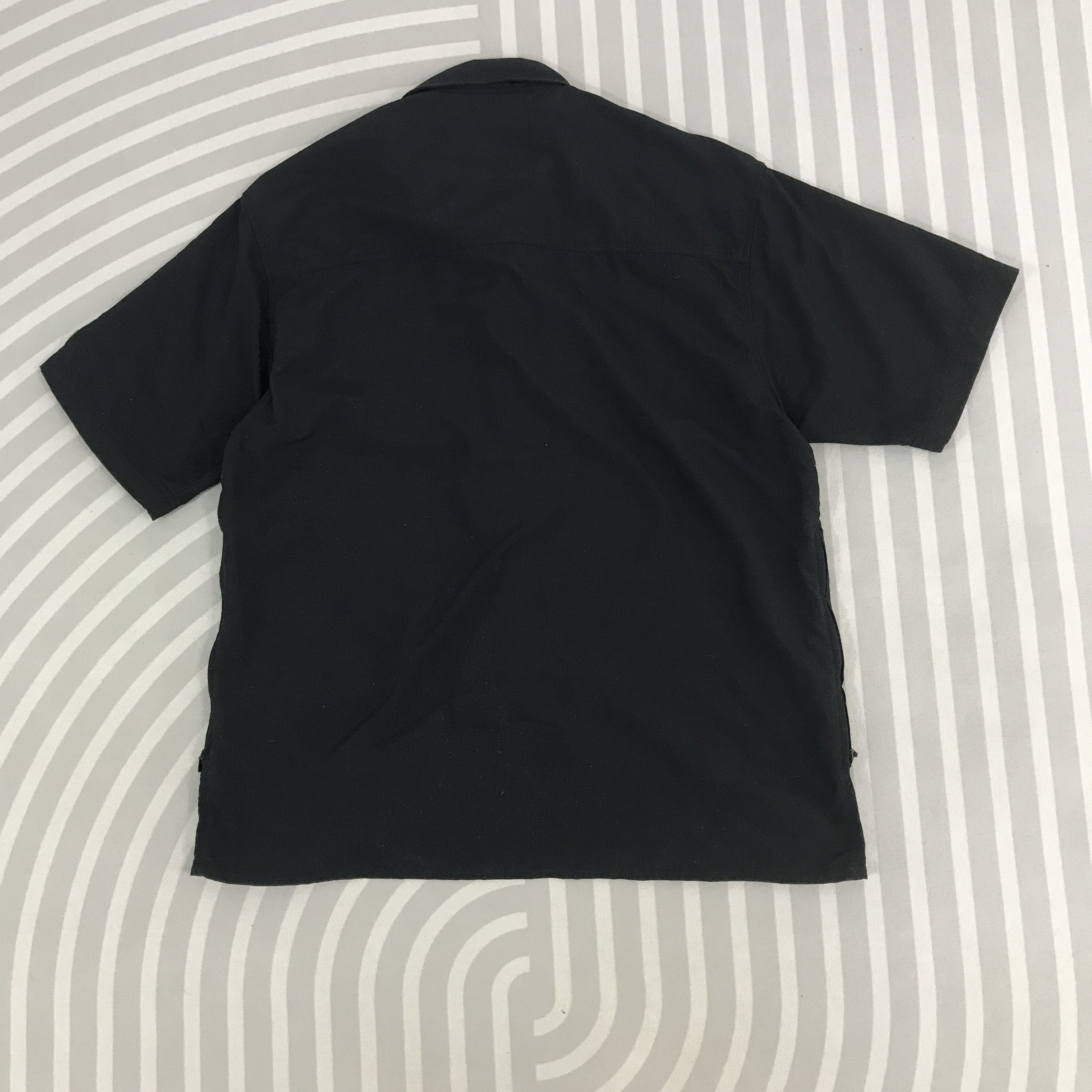 Japanese Brand × Kansai Yamamoto Vintage Kansai Jeans Button up T-shirt black shirt Size US L / EU 52-54 / 3 - 3 Thumbnail