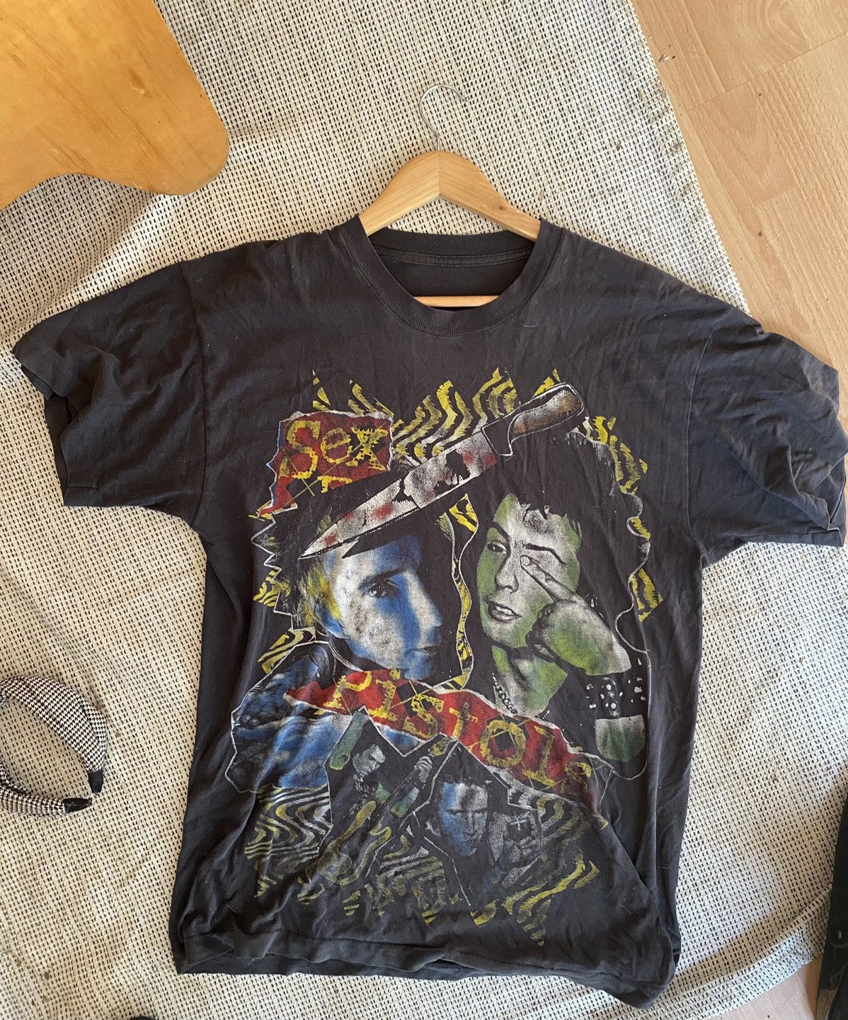 Vintage Sex pistols 80s tee Size US M / EU 48-50 / 2 - 1 Thumbnail