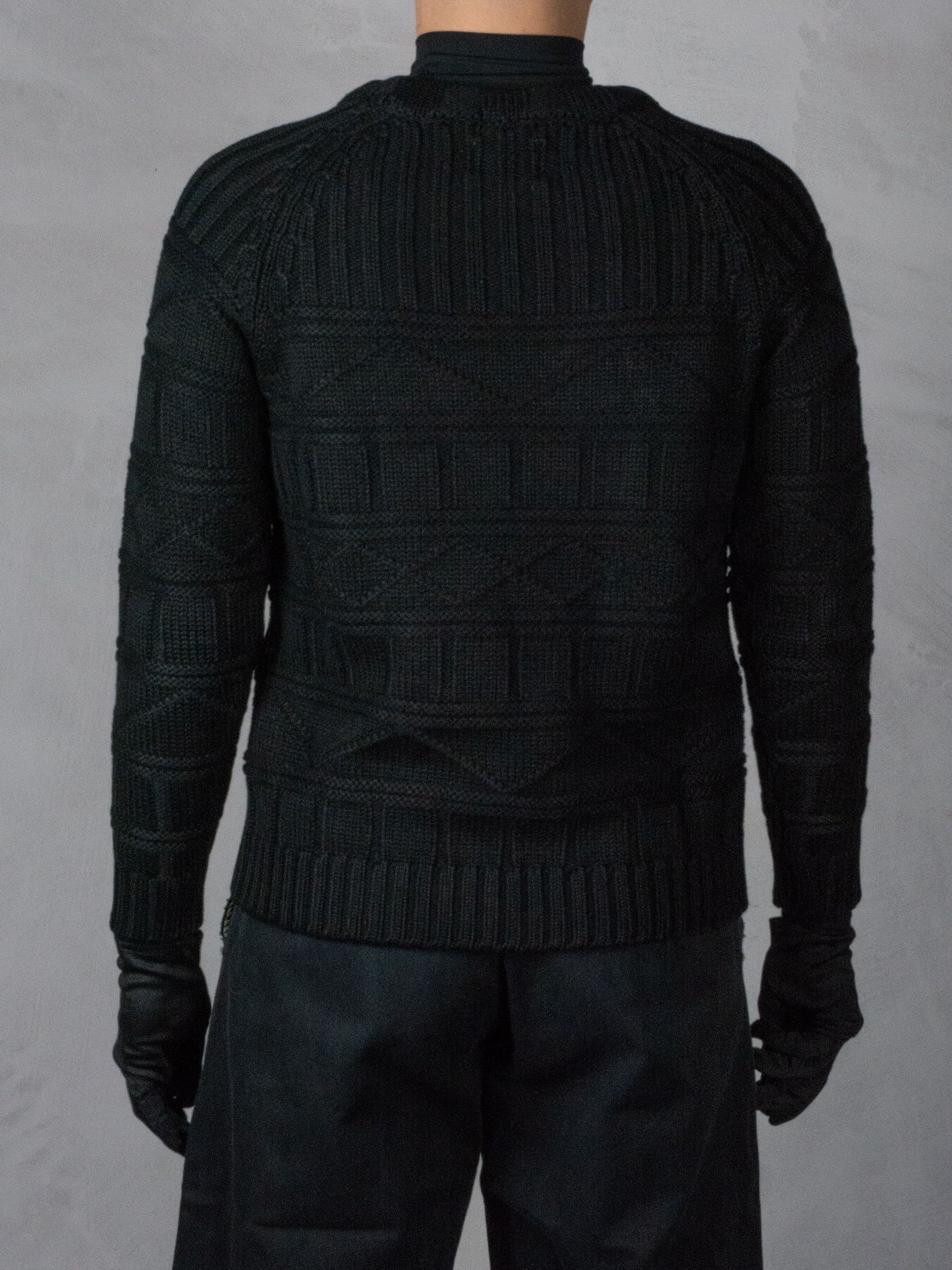 Gosha Rubchinskiy Gosha Rubchinskiy - A/W 2012 - intarsia knit sweater Size US M / EU 48-50 / 2 - 9 Thumbnail