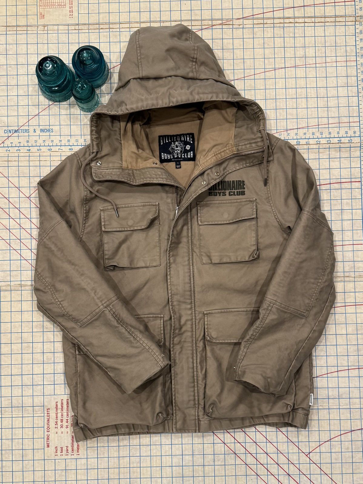 Billionaire Boys Club Billionaire Boys Club Beige Cotton Moleskin Field Jacket Men Size US S / EU 44-46 / 1 - 6 Thumbnail