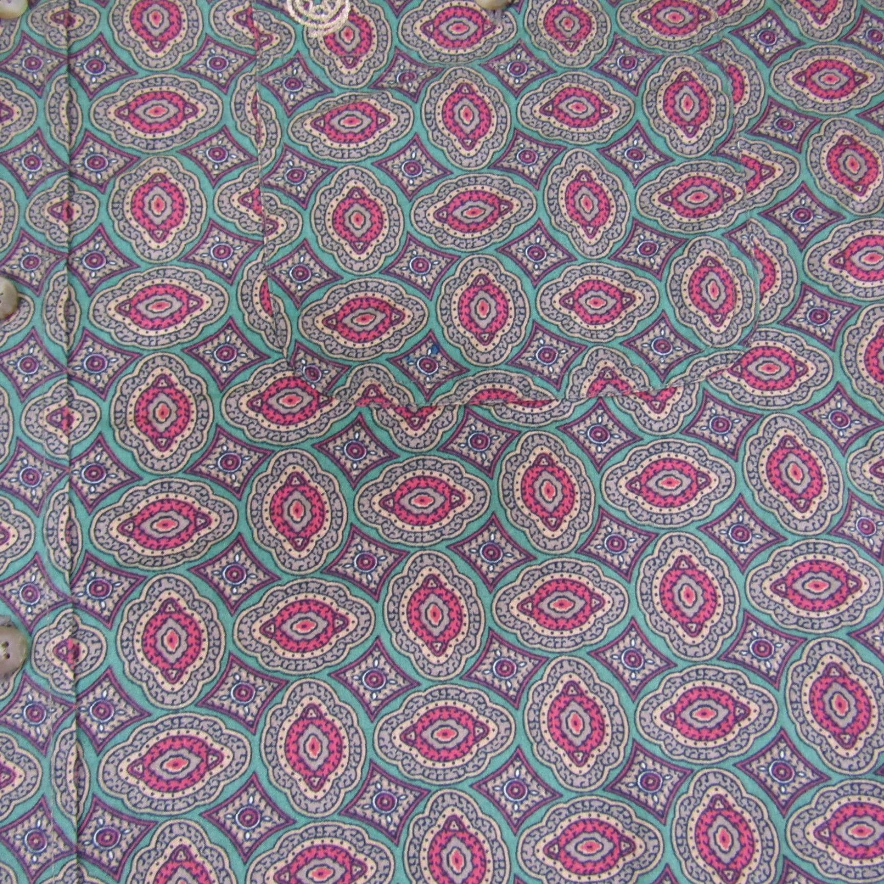 Wrangler Wrangler Shirt Mens Extra Large Green Red Paisley George Western Button Up Size US XL / EU 56 / 4 - 4 Thumbnail