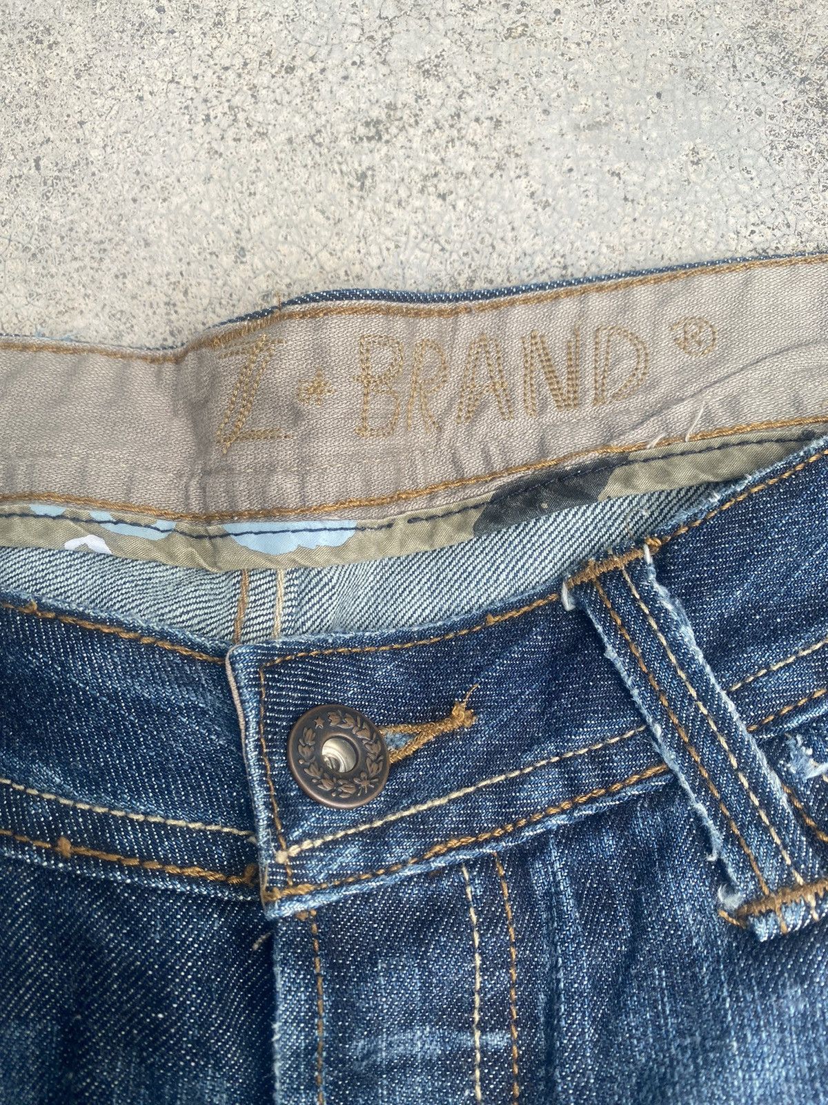 Japanese Brand Flare Jeans Z Clawmark Bootcut Size US 32 / EU 48 - 11 Thumbnail