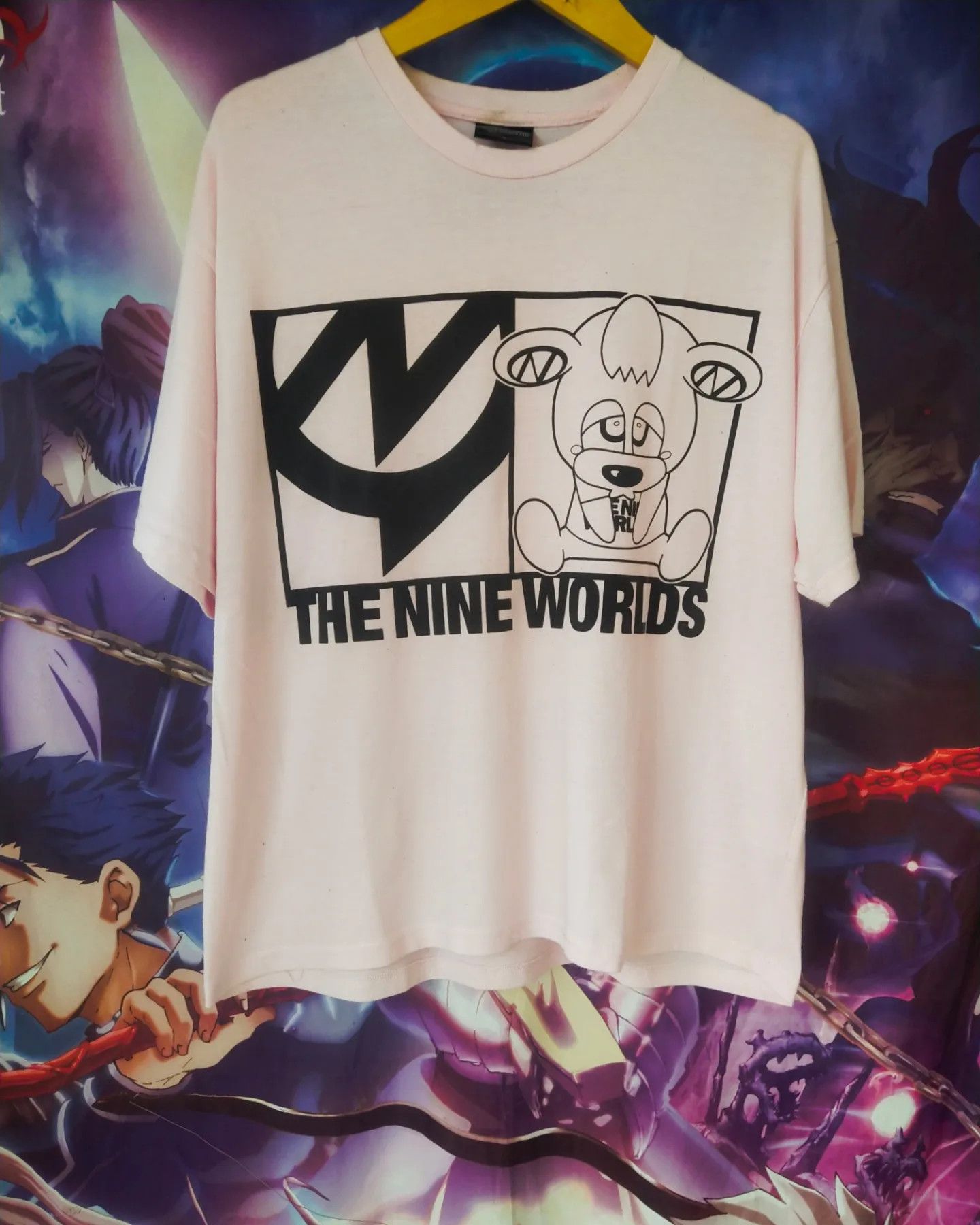 Japanese Brand Exile The Nine Worlds Pink Boyband Tee Japan Size US XXL / EU 58 / 5 - 1 Thumbnail