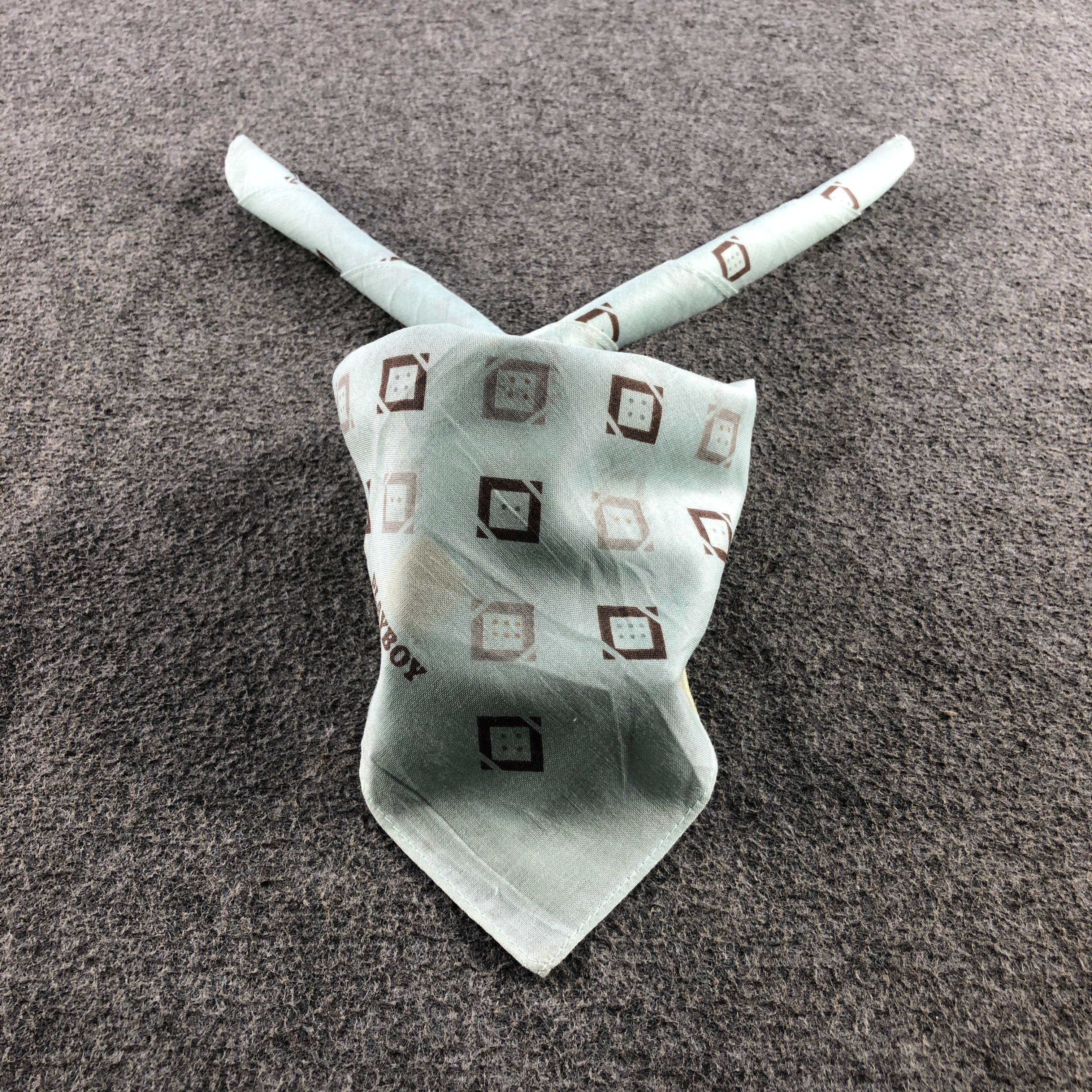 Playboy × Vintage Playboy Handkerchief Neckerchief Bandana H2413 Size ONE SIZE - 1 Thumbnail