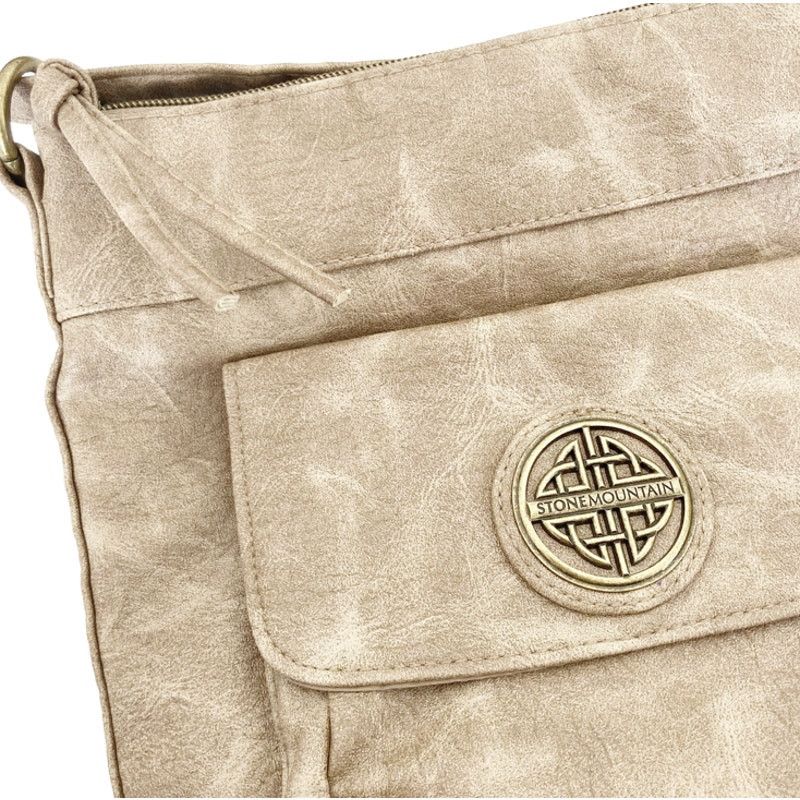 Other Stone Mountain Tan Faux Leather Crossbody Bag Size ONE SIZE - 3 Thumbnail