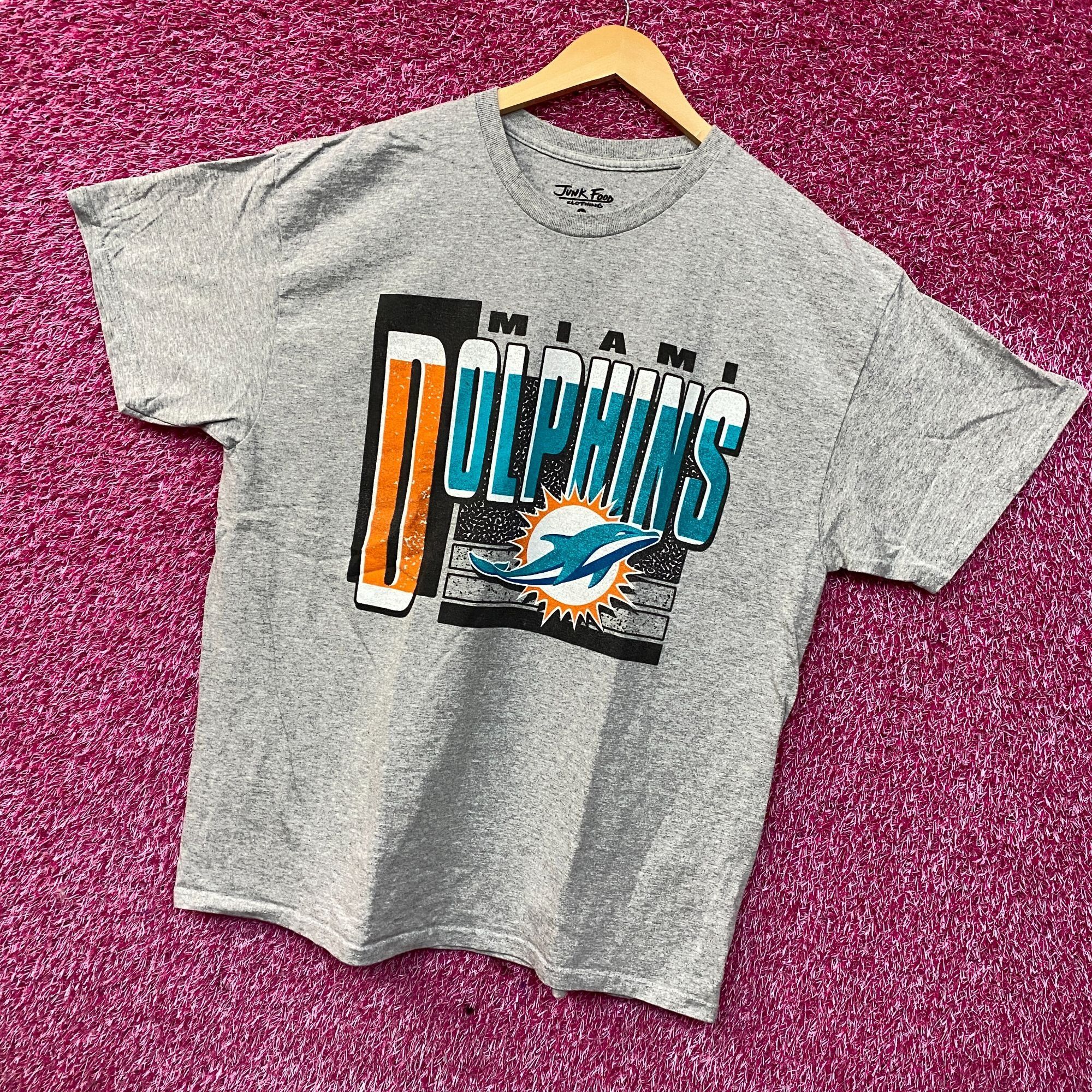 Junk Food Junk Food NFL Miami Dolphins Logo T-Shirt Large Size US L / EU 52-54 / 3 - 3 Thumbnail