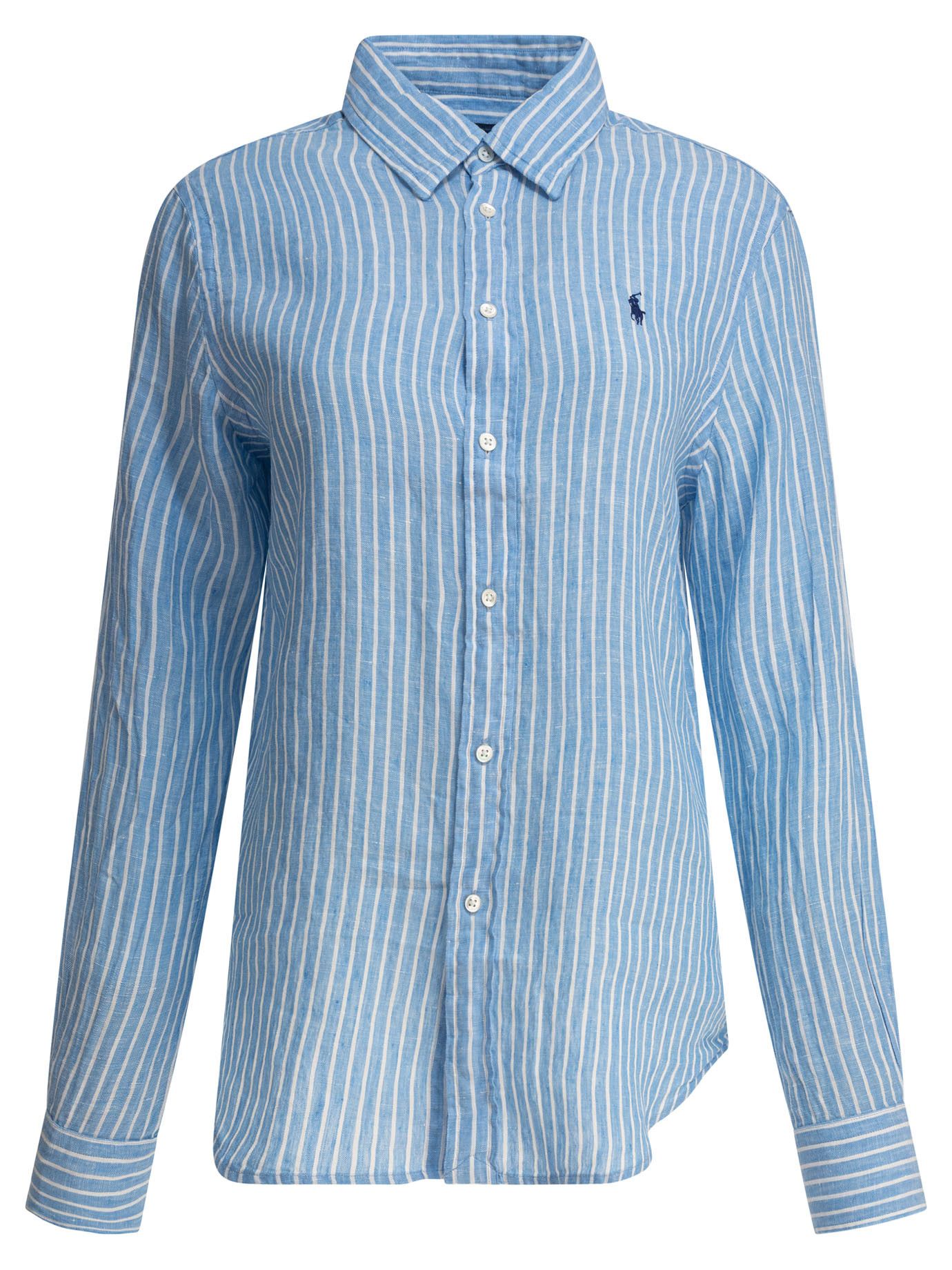 Polo Ralph Lauren Classic-Fit Striped Linen Shirt Size XS / US 0-2 / IT 36-38 - 1 Thumbnail