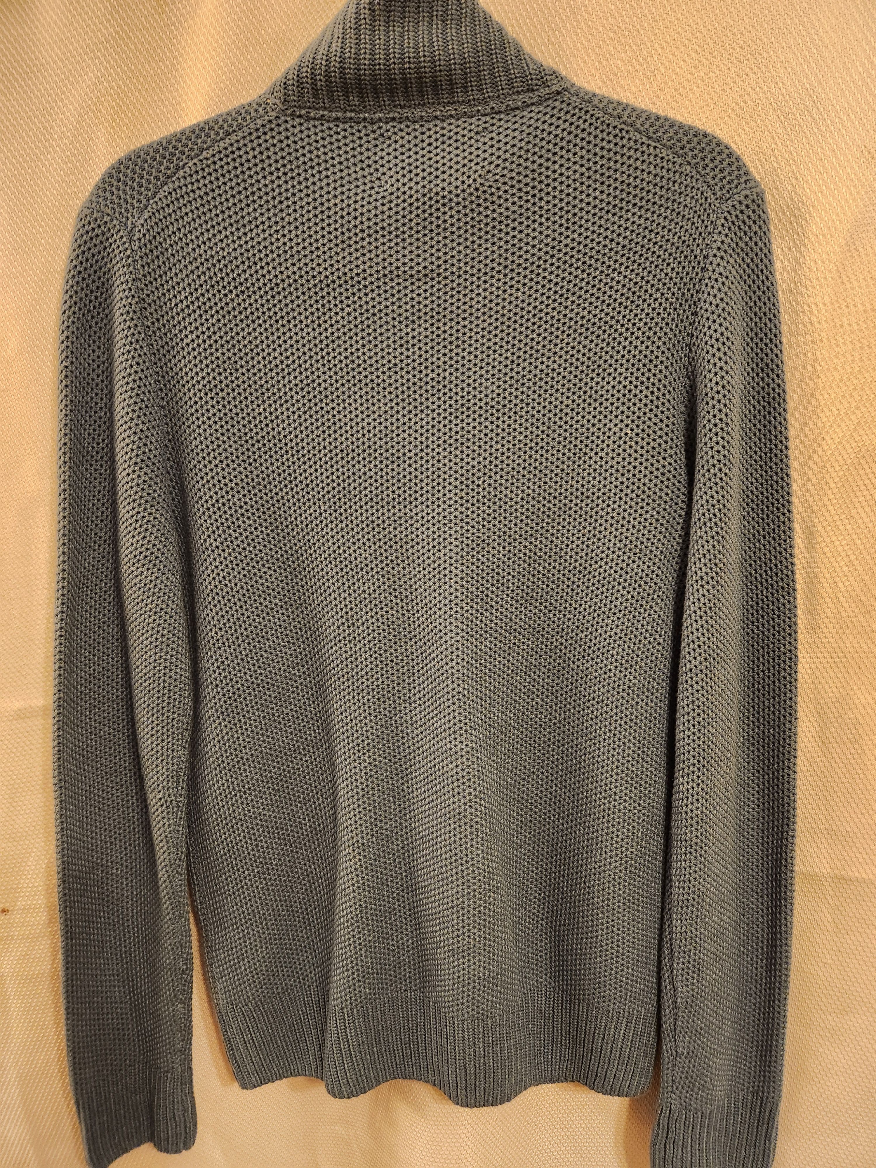 Lucky Brand Men's Zip Front Mock Neck Waffle Textured Cardigan Size US S / EU 44-46 / 1 - 2 Thumbnail