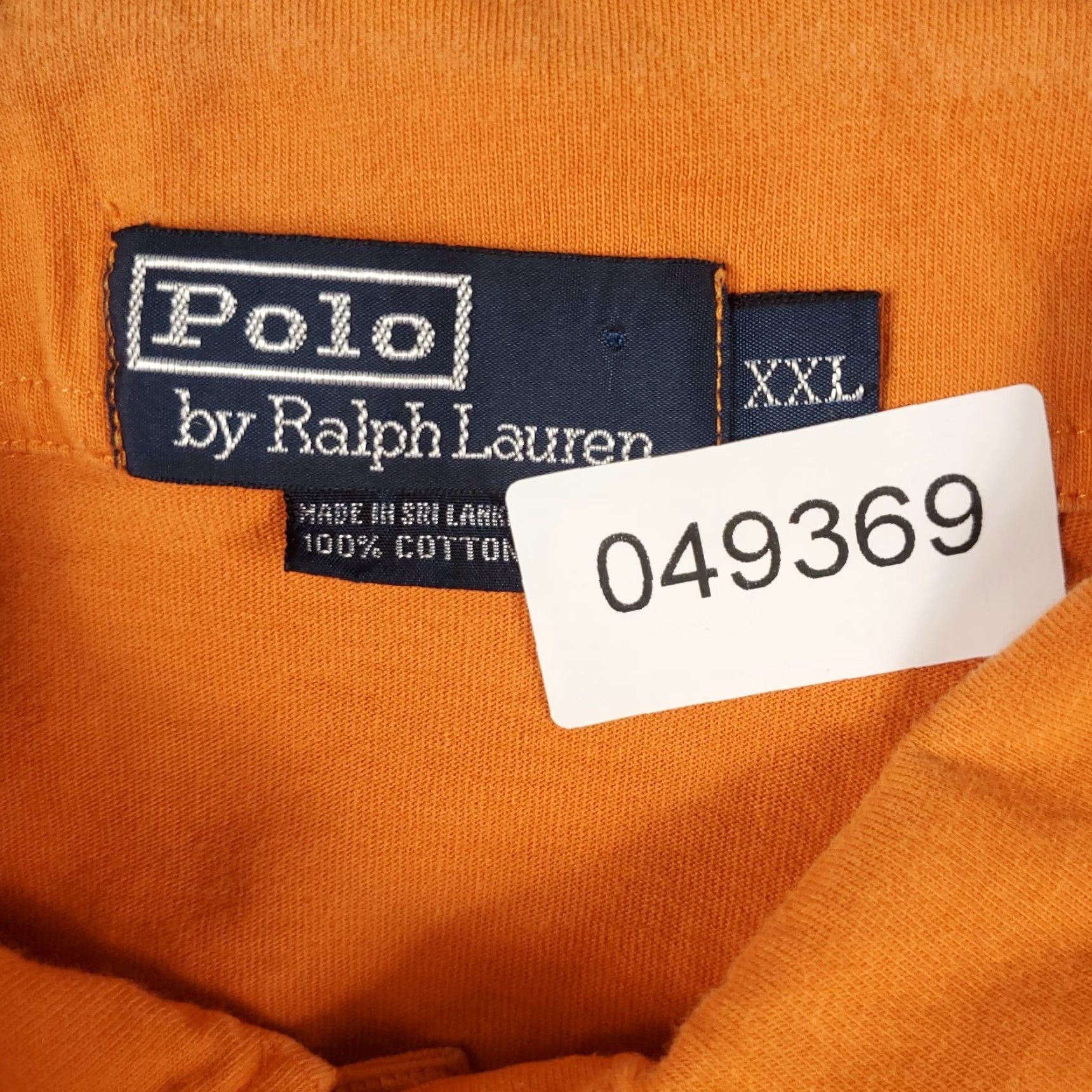 Ralph Lauren Ralph Lauren Polo Shirt Mens 2XL Orange Cotton Short Sleeve Button-Front Logo Shirt Mens Size US XXL / EU 58 / 5 - 8 Thumbnail