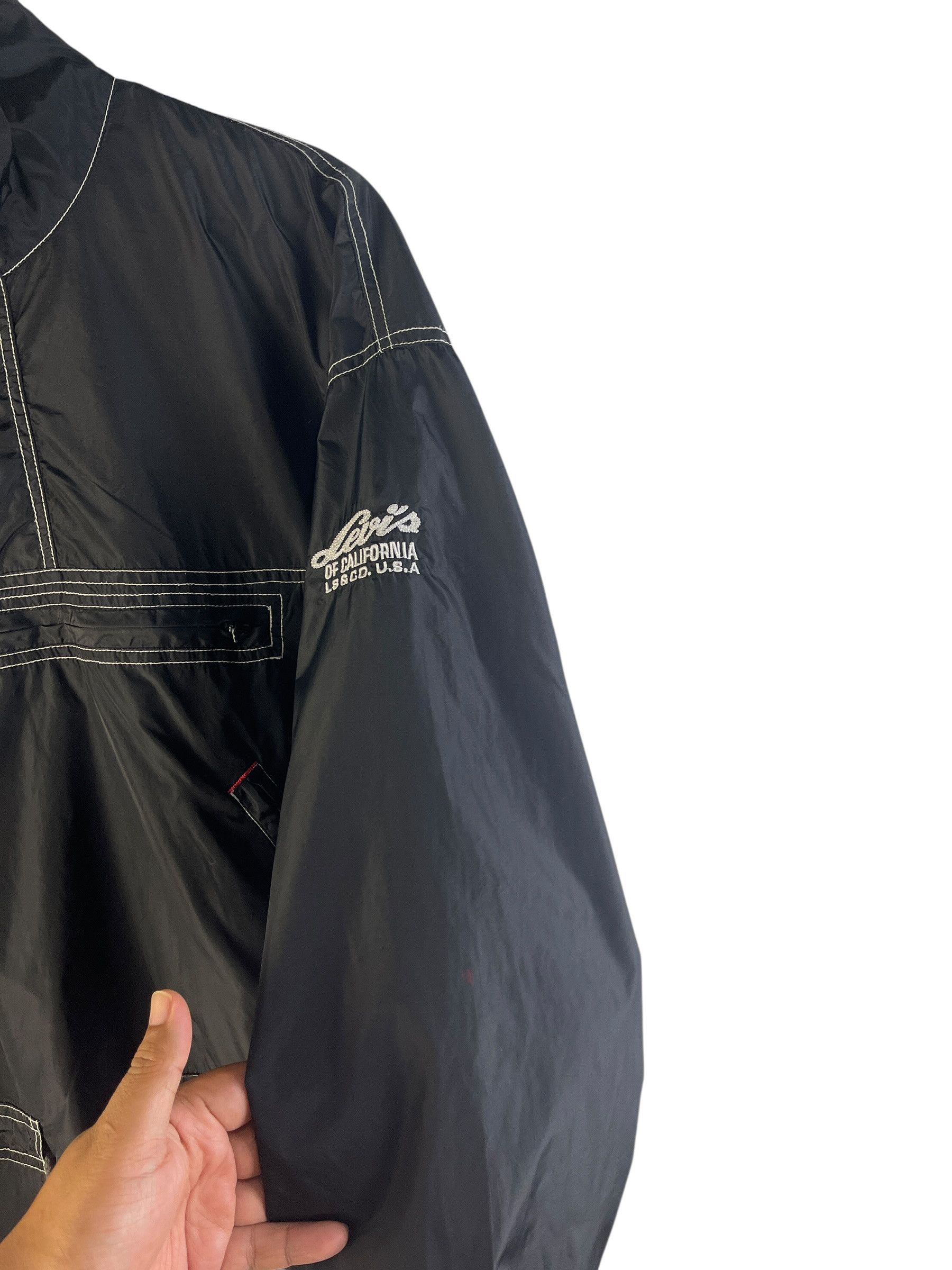 Levi's Vintage Levi’s Y2K Pullover Windbreaker Anorak Jacket Size US L / EU 52-54 / 3 - 8 Thumbnail