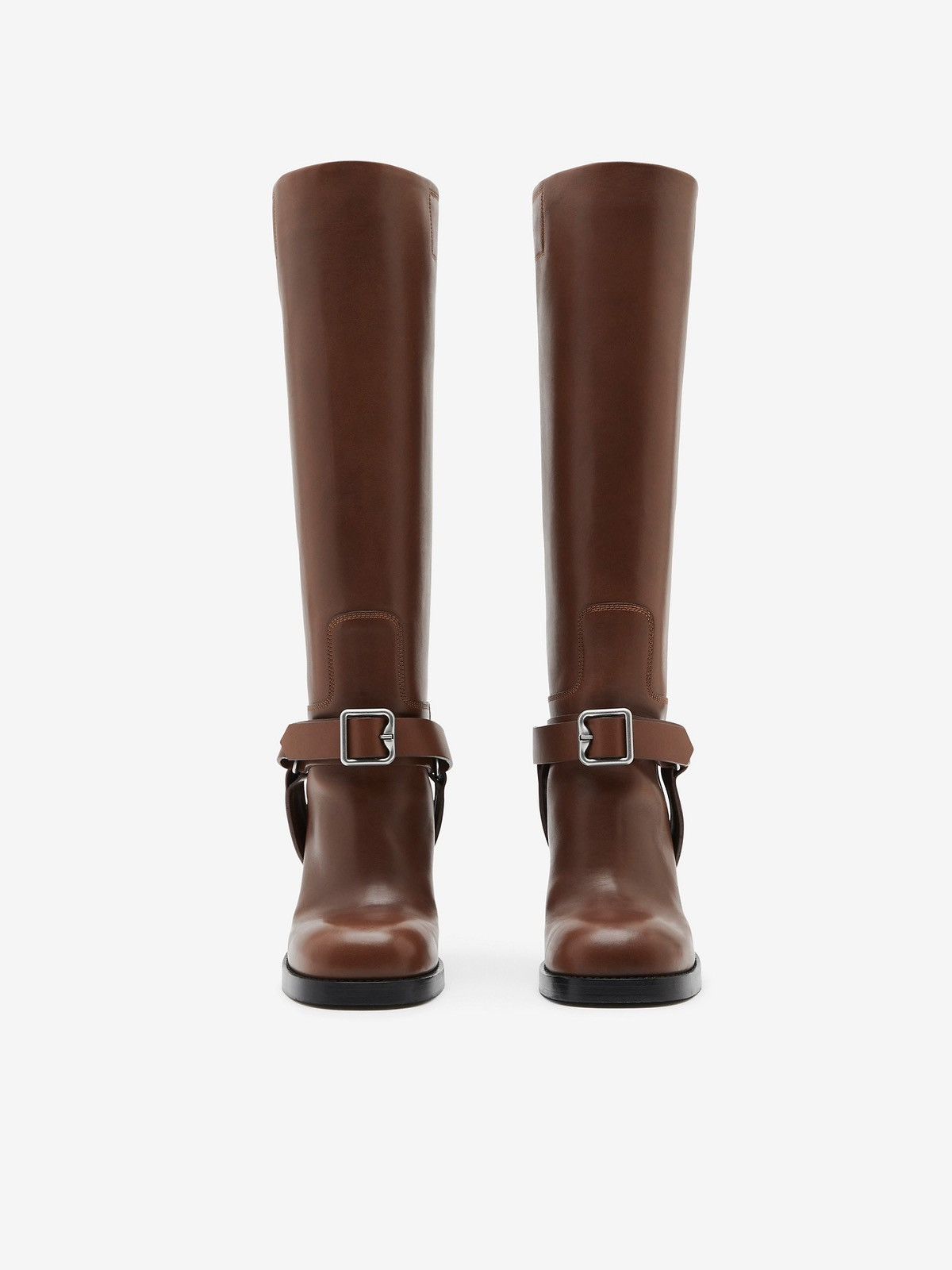 Burberry Burberry Leather Strirrup High Boots Size US 6.5 / IT 36.5 - 2 Thumbnail