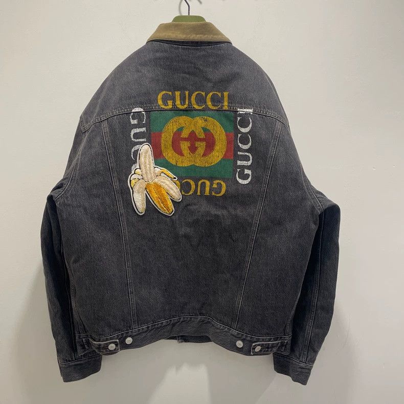Gucci Gucci Size OS Denim color-blocked embroidery pattern inside Size US XS / EU 42 / 0 - 2 Thumbnail