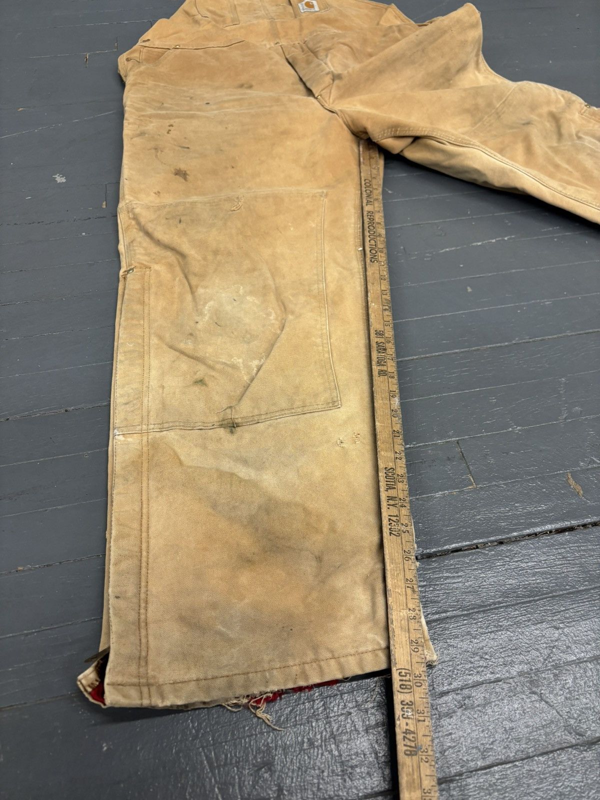 Carhartt × Vintage Vintage Carhartt overalls Size US 38 / EU 54 - 6 Thumbnail