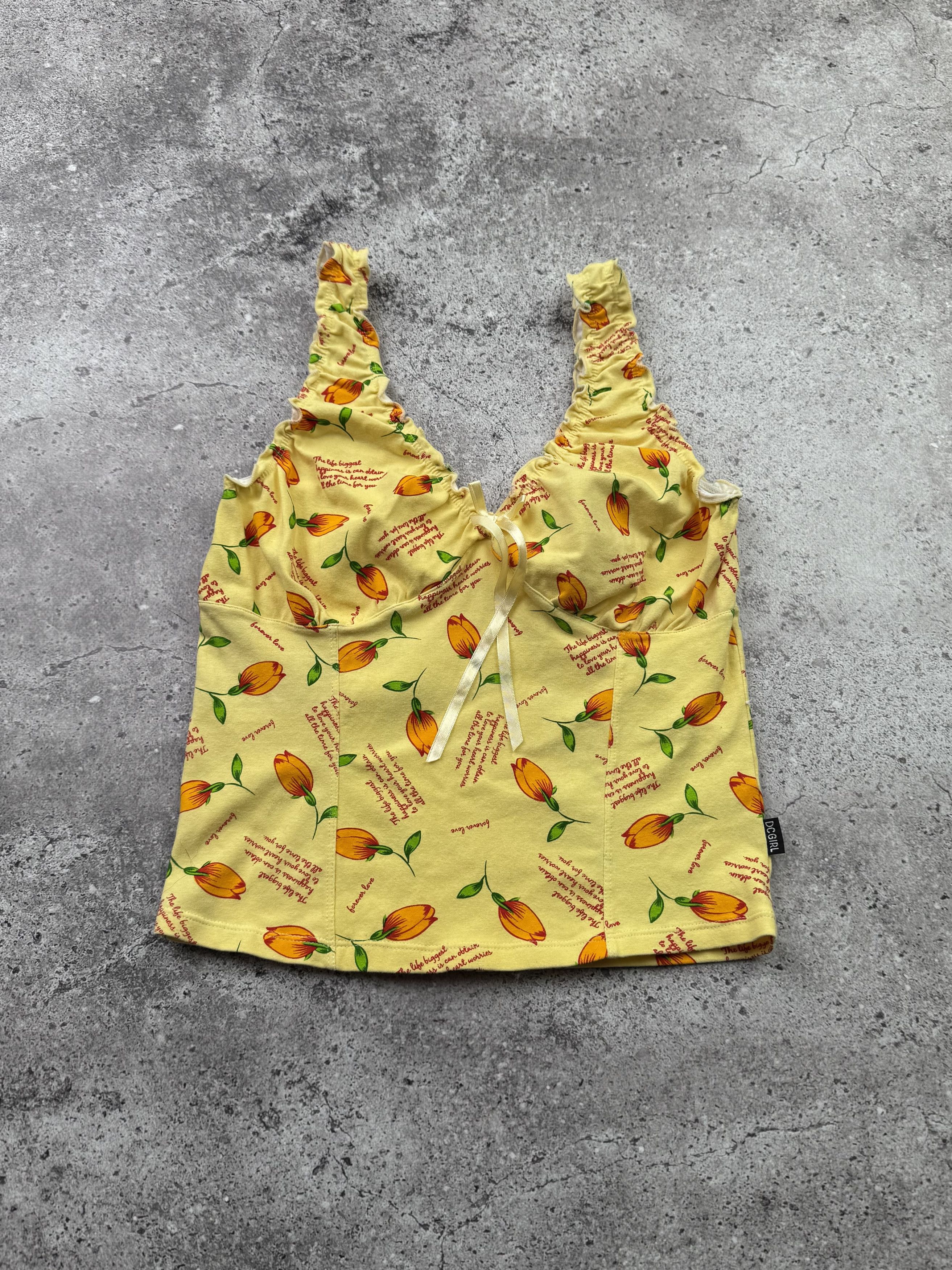 Japanese Brand Vintage Tank Top C597(V261)(E8) Size XS / US 0-2 / IT 36-38 - 1 Thumbnail