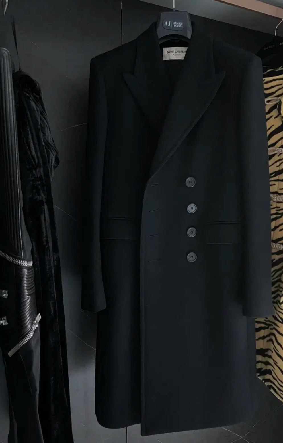 Saint Laurent Paris Saint laurent 16FW mafia double breasted coat sz46 Size US S / EU 44-46 / 1 - 2 Thumbnail