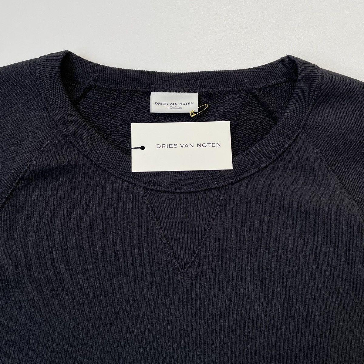 Dries Van Noten Contrast Side Seams Cotton Sweatshirt Size US M / EU 48-50 / 2 - 3 Thumbnail