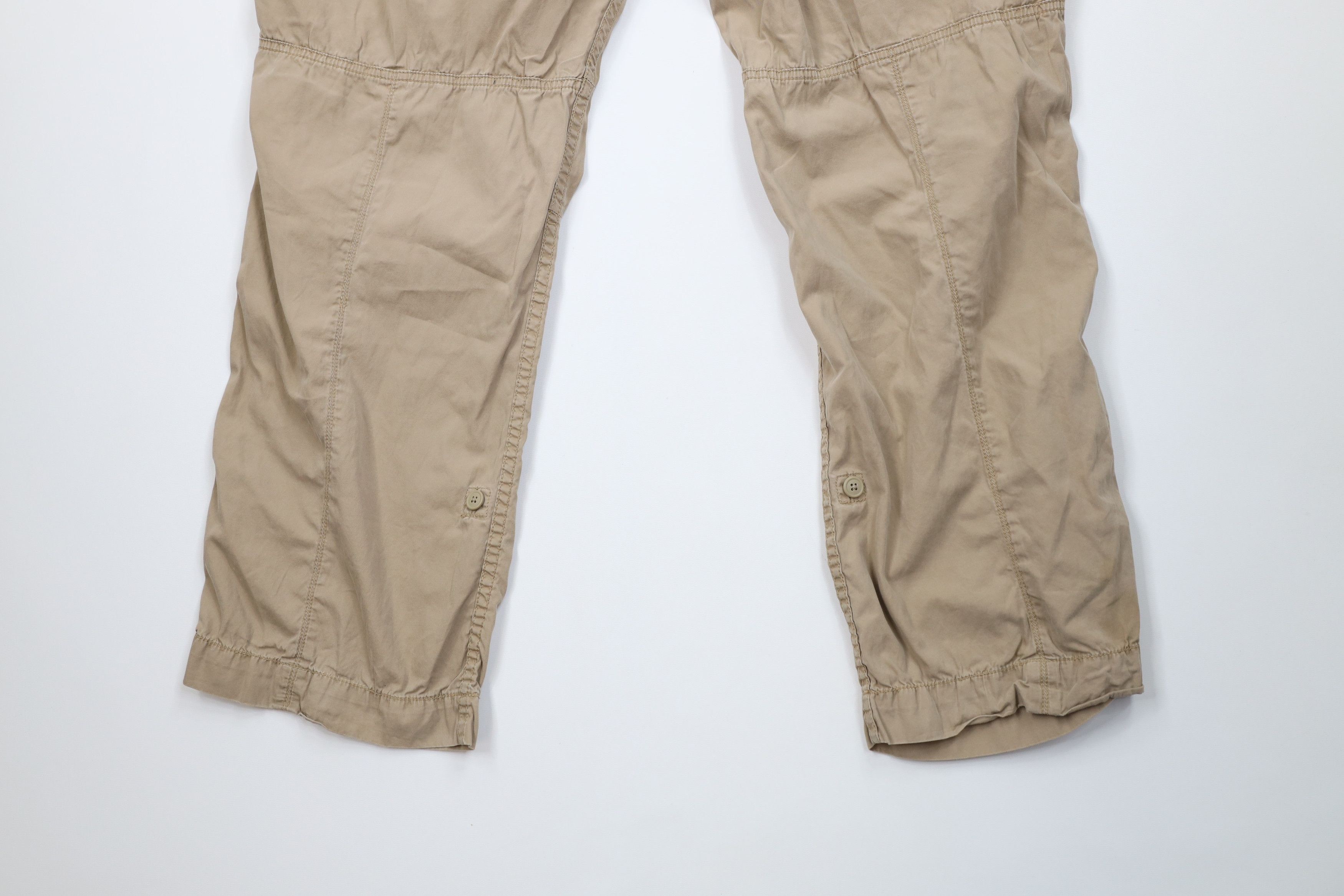 Ralph Lauren Vintage 90s Ralph Lauren Roll Wide Leg Cargo Pants Beige Size US 38 / EU 54 - 13 Thumbnail