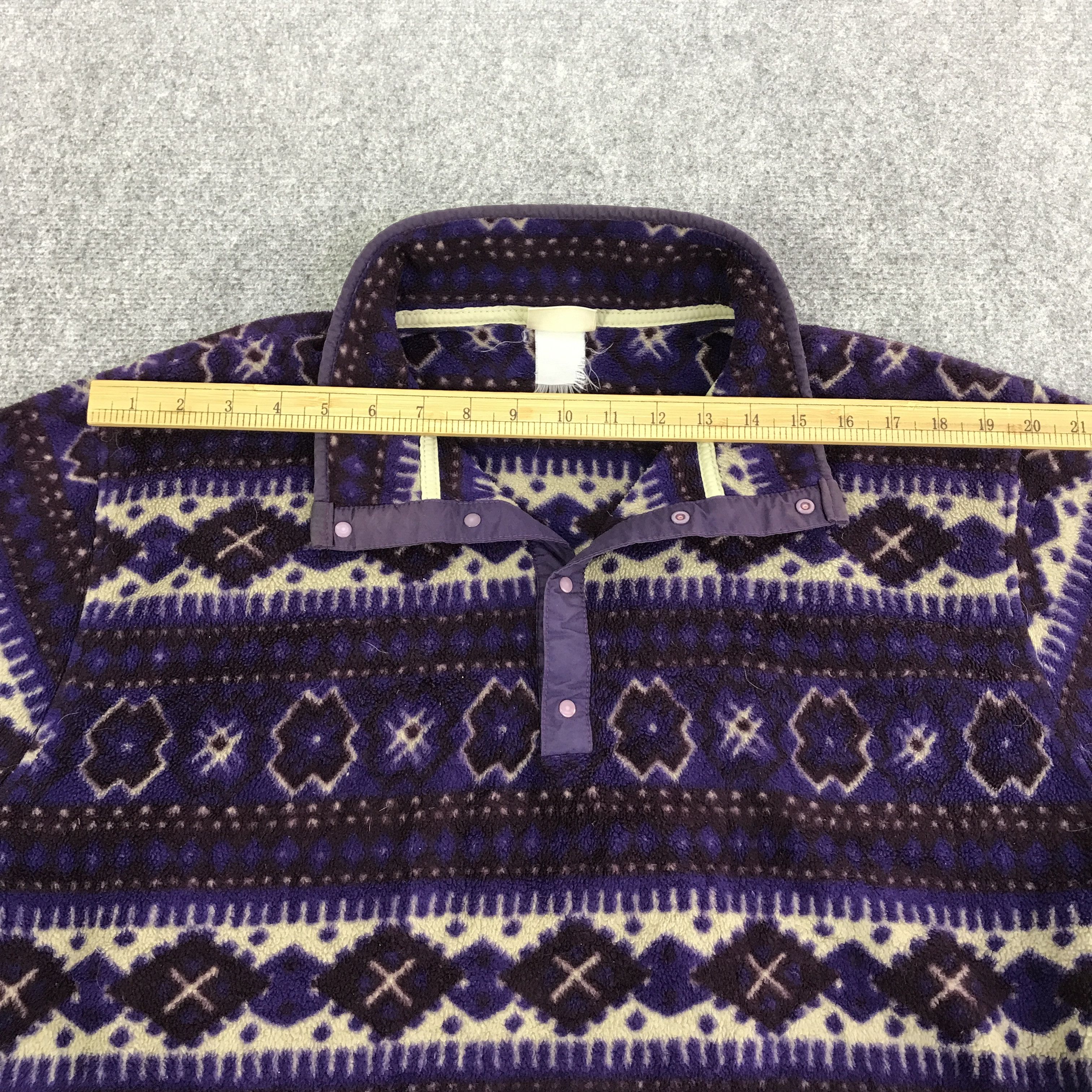 L.L. Bean L.L BEAN NAVAJO HALF BUTTON JACKET K106B21 Size US XL / EU 56 / 4 - 5 Thumbnail