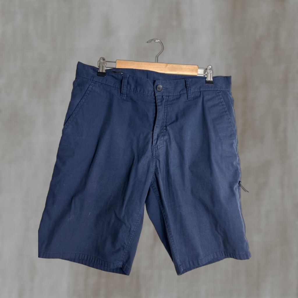 Oakley Oakley Mens Cargo Shorts Navy Blue Cotton 34x10 Size US 34 / EU 50 - 1 Thumbnail