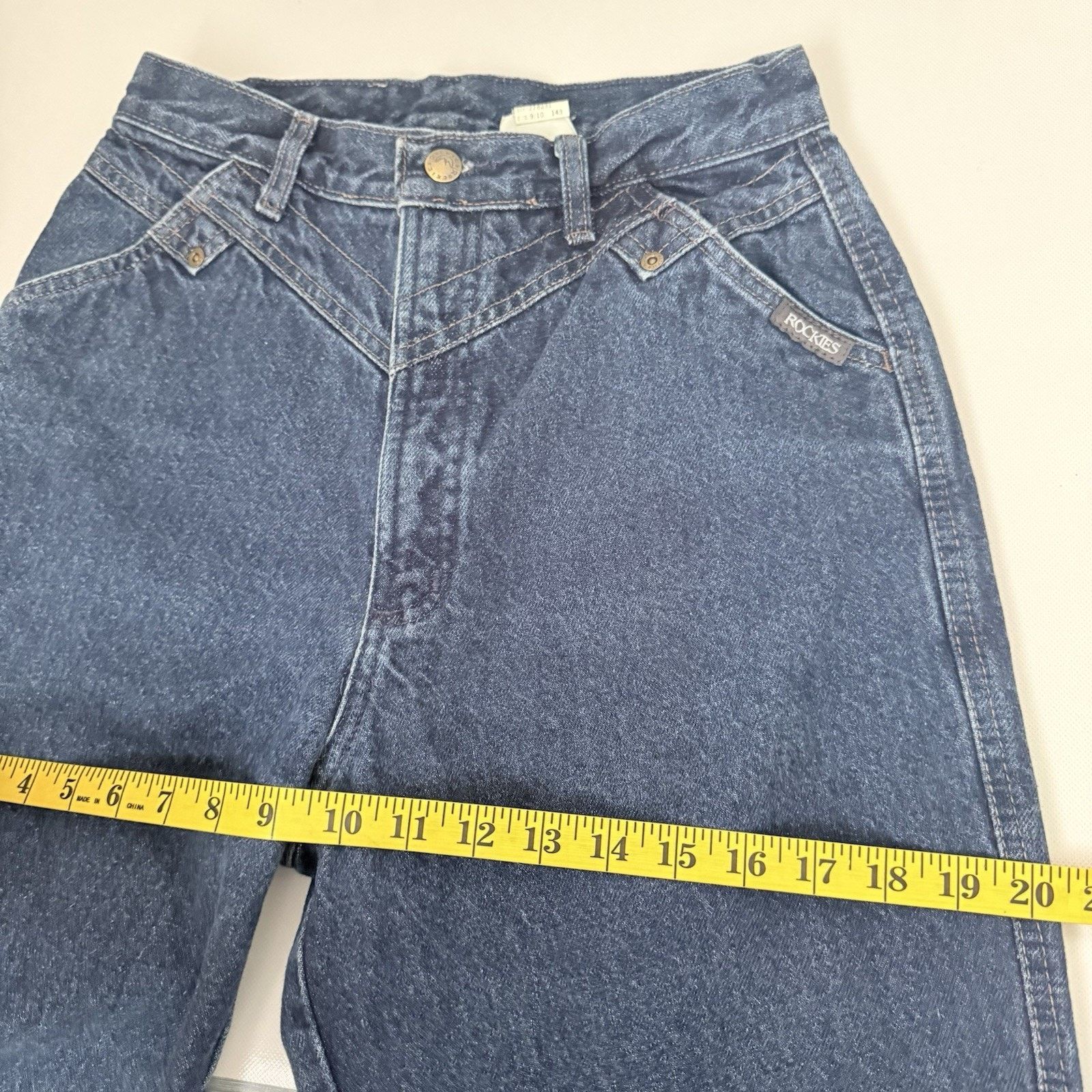 Other Rocky Mountain Jeans High Rise Bareback Western Cowgirl Size 24" / US 00 / IT 34 - 5 Thumbnail