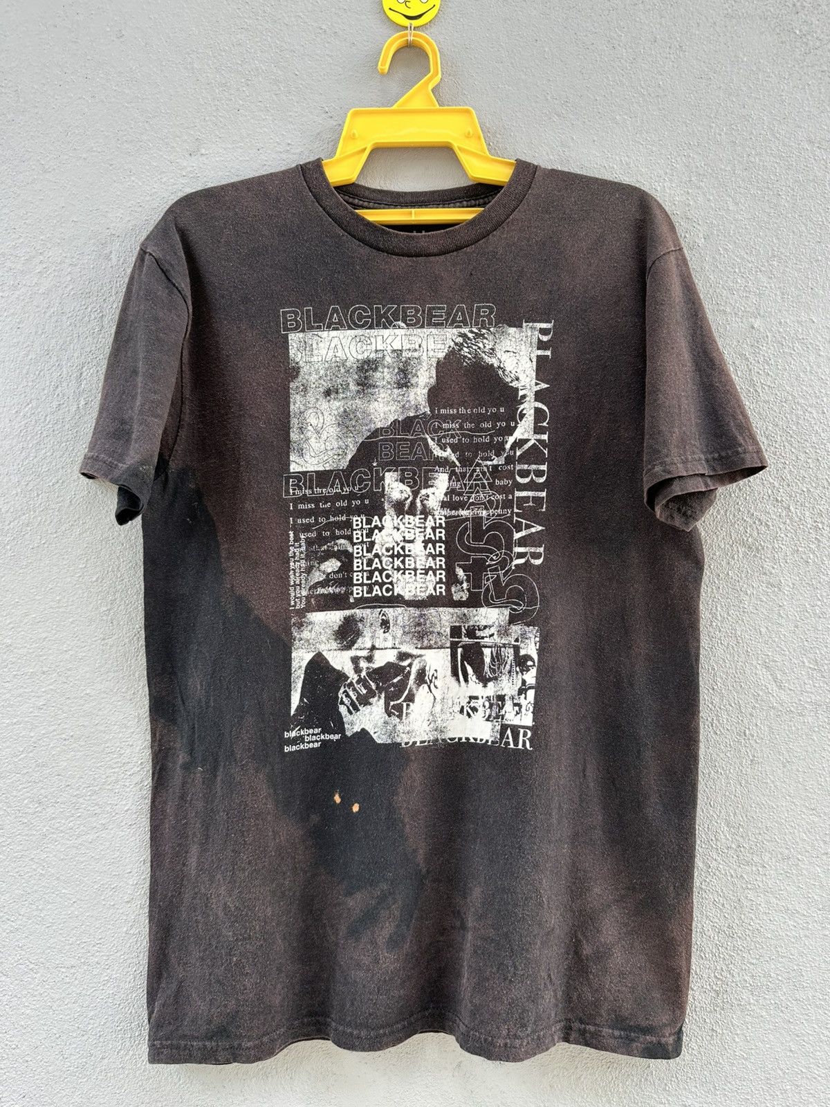 Band Tees Thrashed Black Bear Canadian Band Sun Faded Grunge Tee Size US M / EU 48-50 / 2 - 1 Thumbnail