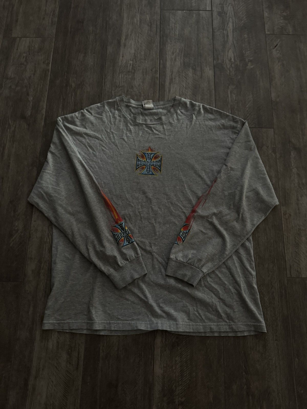 Vintage Vintage West Coast Choppers Long sleeve Size US XXL / EU 58 / 5 - 3 Thumbnail