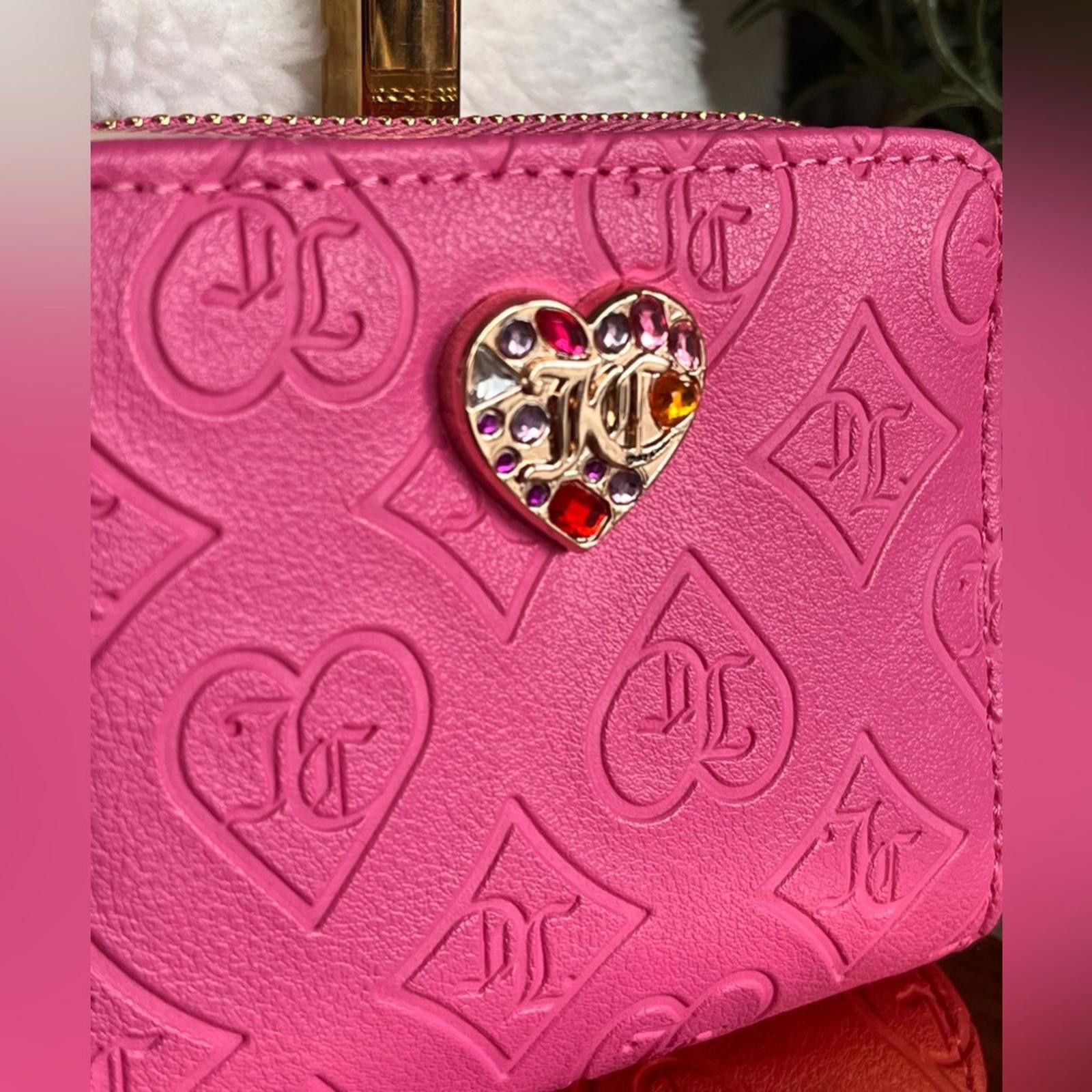 Juicy Couture Jeans Juicy Couture Glitz Out Babe Zip Around Wallet NWT Size ONE SIZE - 3 Thumbnail