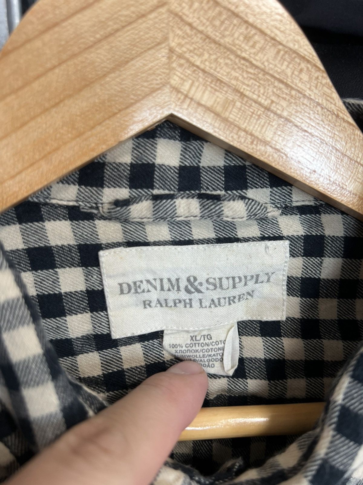 Denim & Supply Ralph Lauren × Polo Ralph Lauren Ralph Lauren Denim & Supply Flannel Button Up Plaid Shirt Size US XL / EU 56 / 4 - 5 Thumbnail