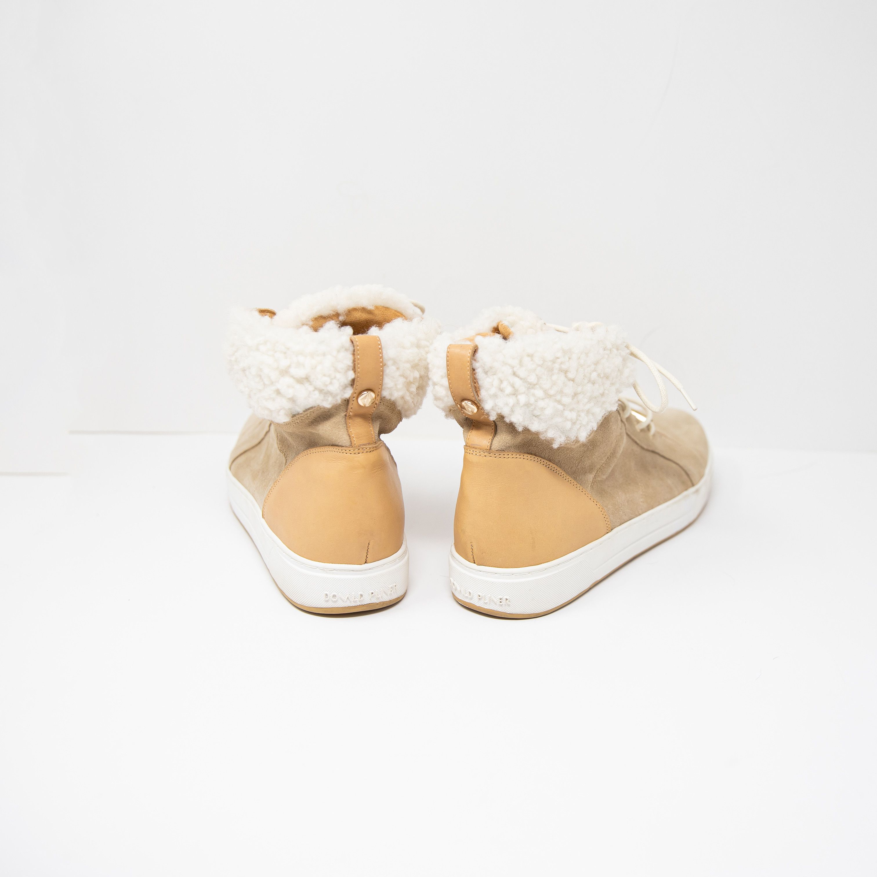 Donald Pliner Donald Pliner Remi Suede Shearling High Top Size US 11 / IT 41 - 3 Thumbnail